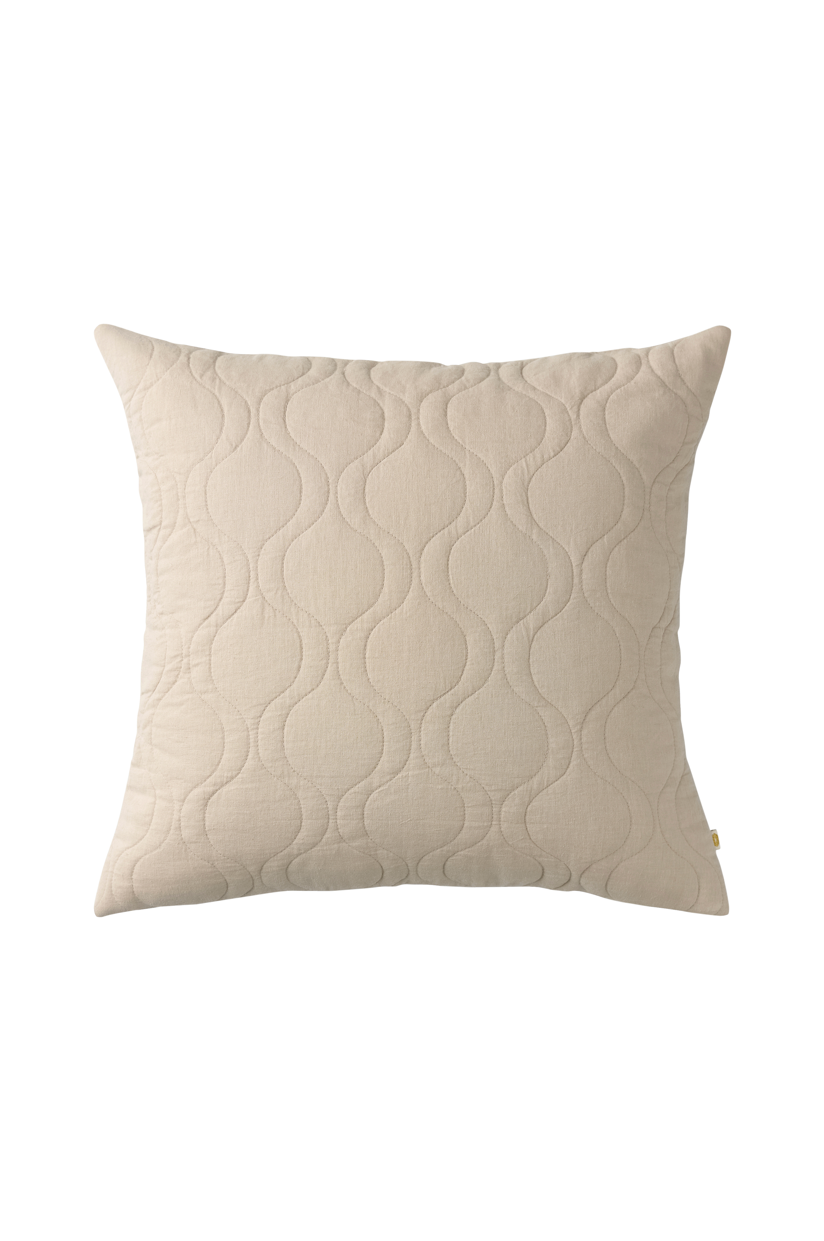 Putetrekk Elly Quilted i resirkulert halvlinne