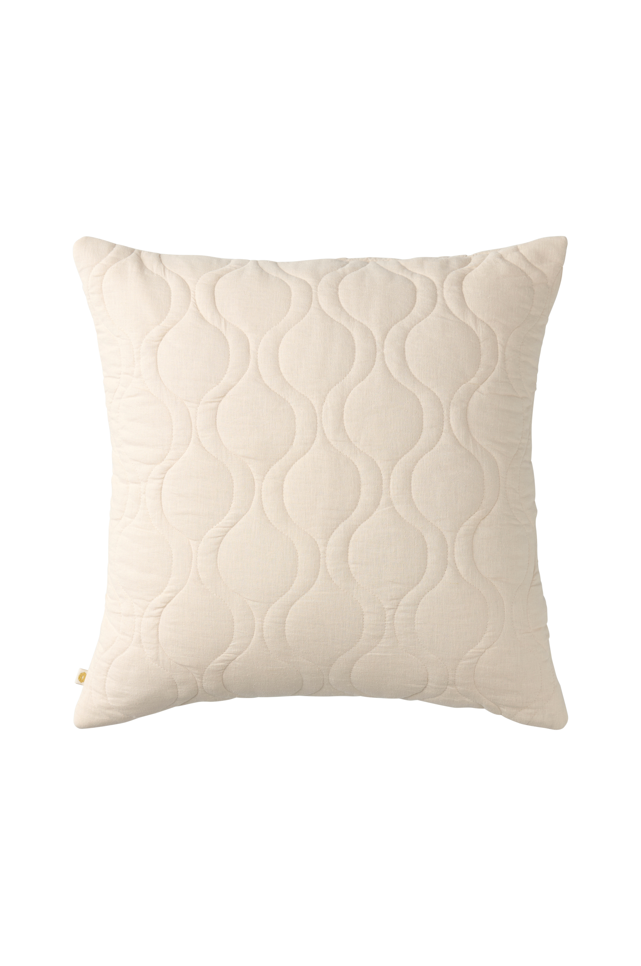 Putetrekk Elly Quilted i resirkulert halvlinne