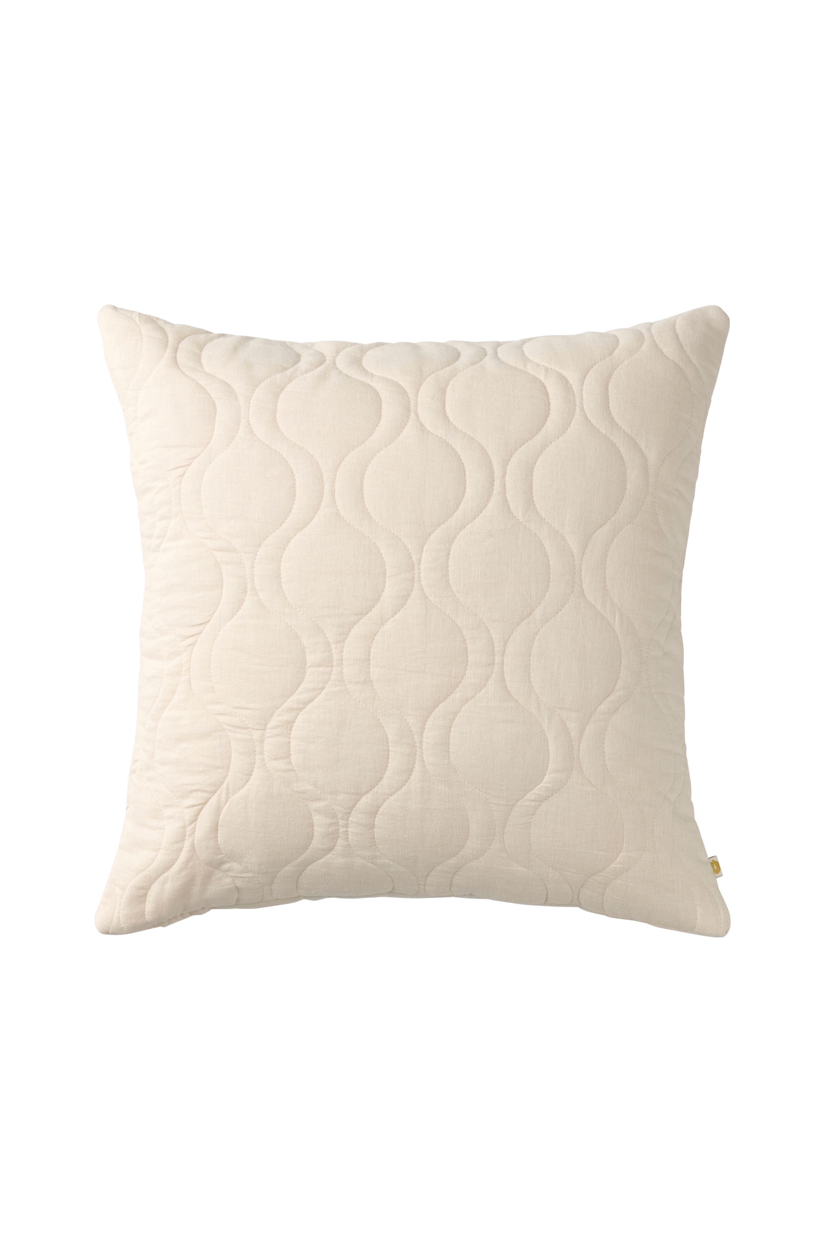 Putetrekk Elly Quilted i resirkulert halvlinne