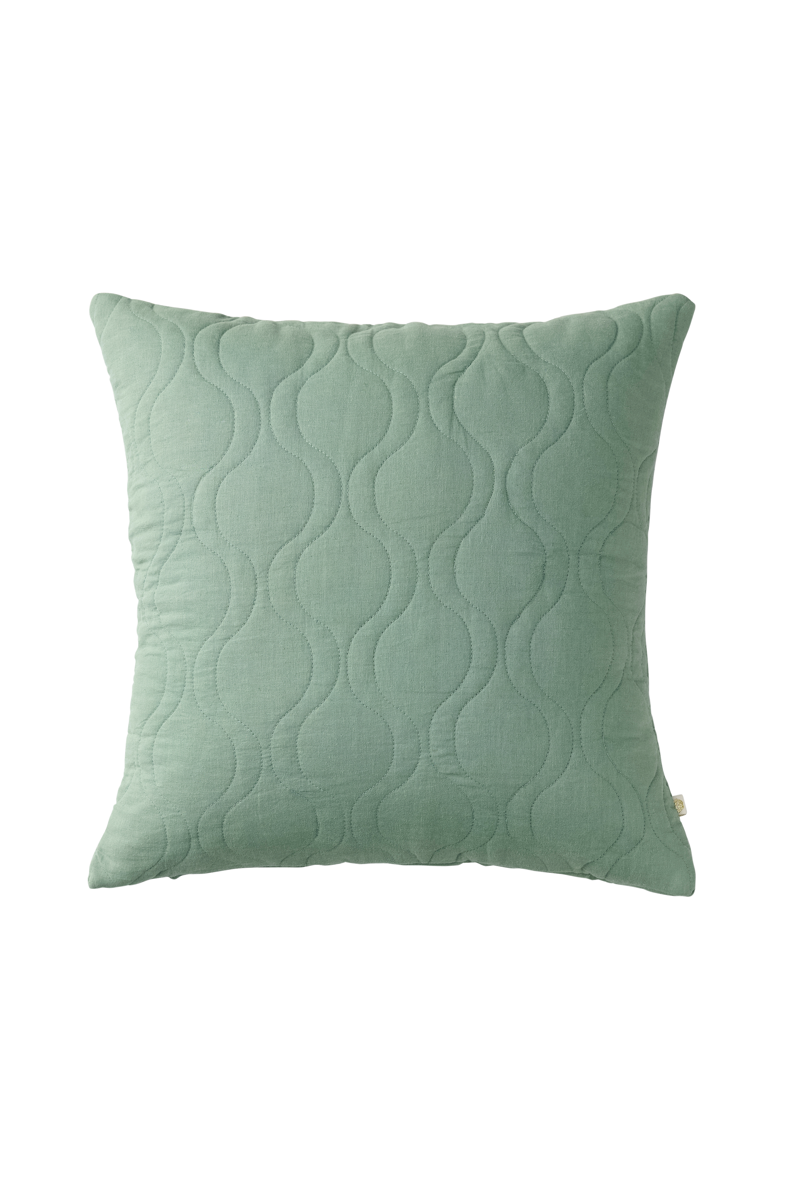 Putetrekk Elly Quilted i resirkulert halvlinne