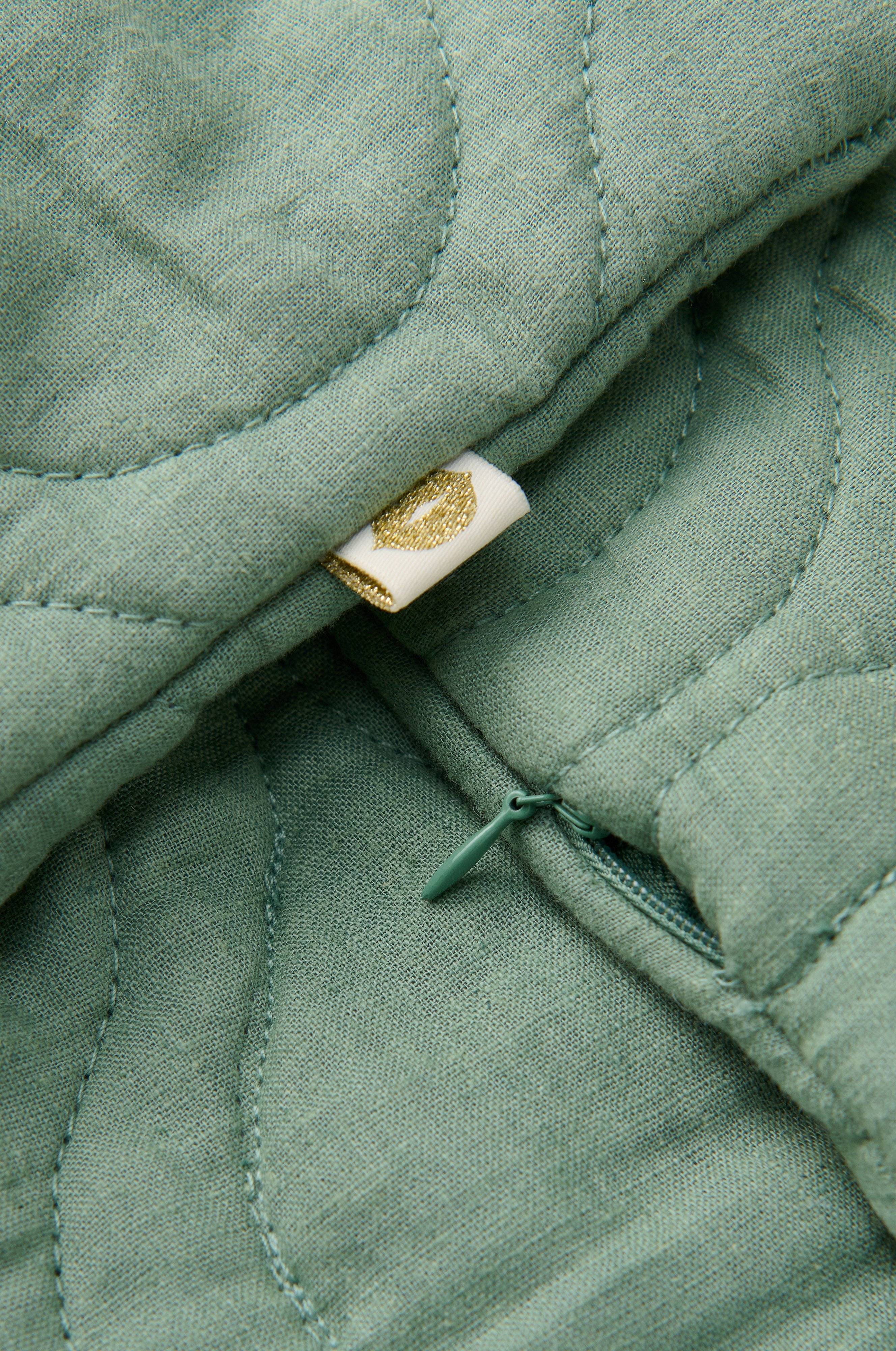 Putetrekk Elly Quilted i resirkulert halvlinne