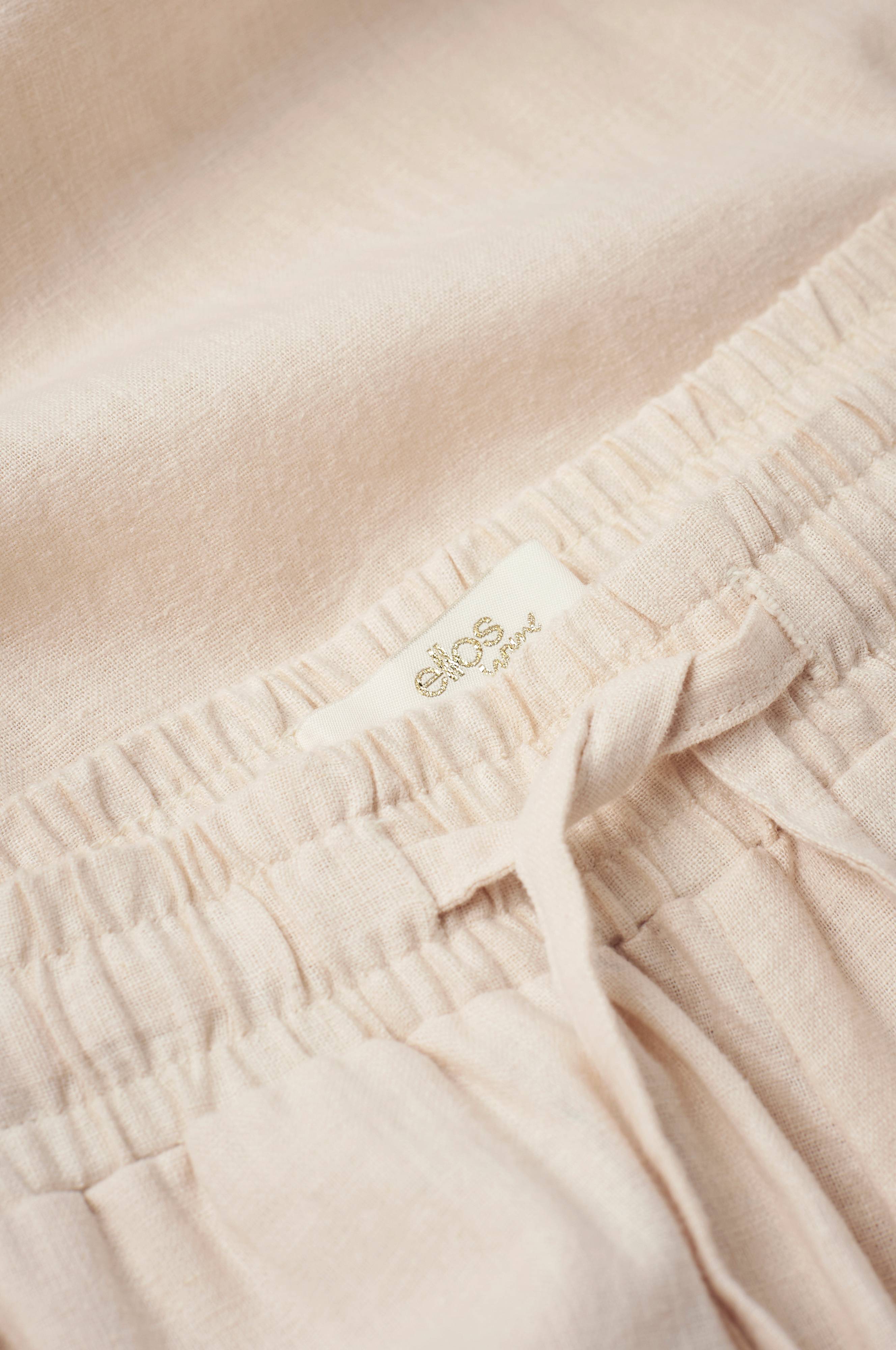 Pysjbukser Pyjama Pant Elly i resirkulert halvlinne