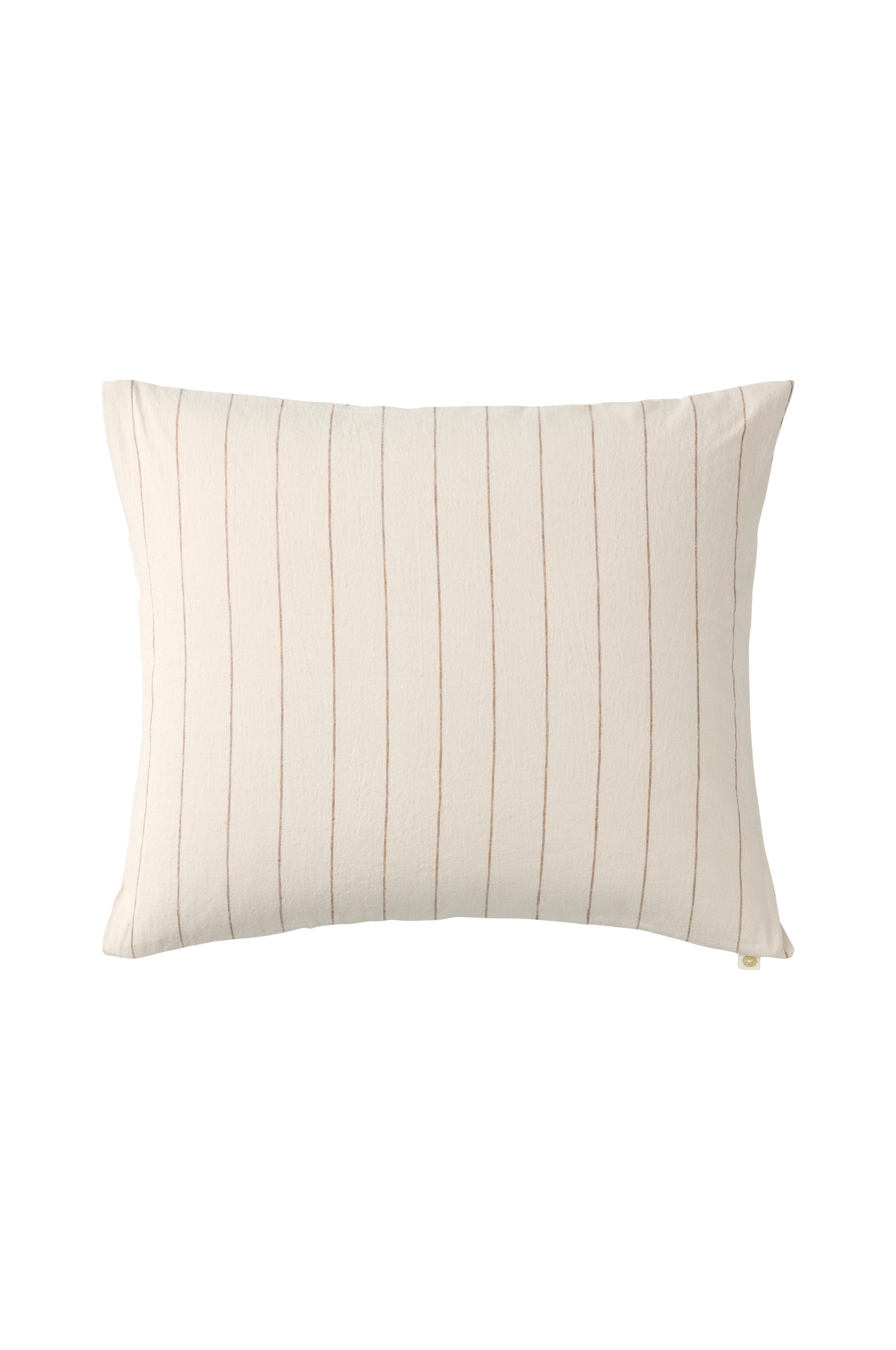 Putetrekk Elly Thin Stripe i resirkulert halvlinne