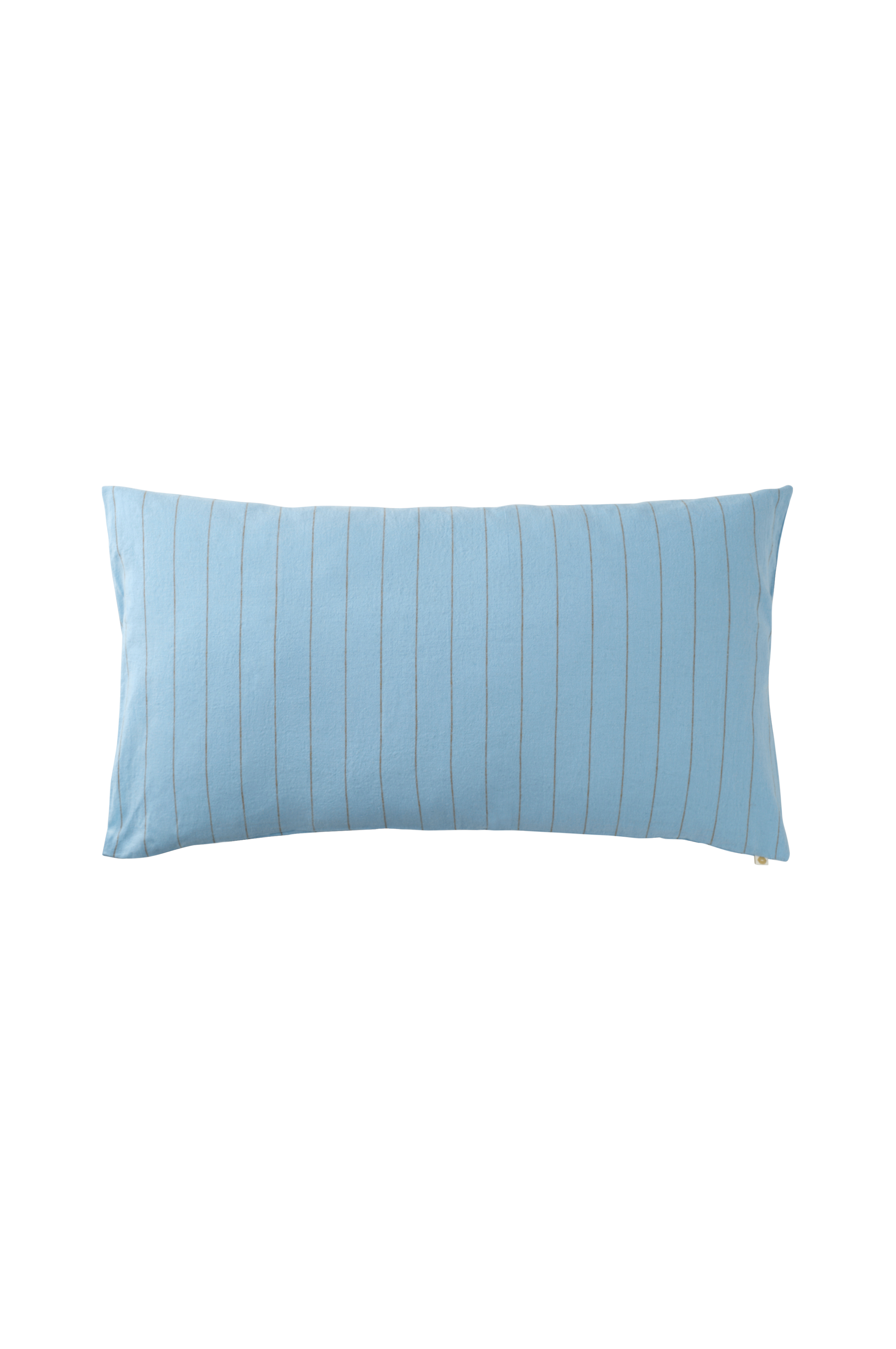 Putetrekk Elly Thin Stripe i resirkulert halvlinne