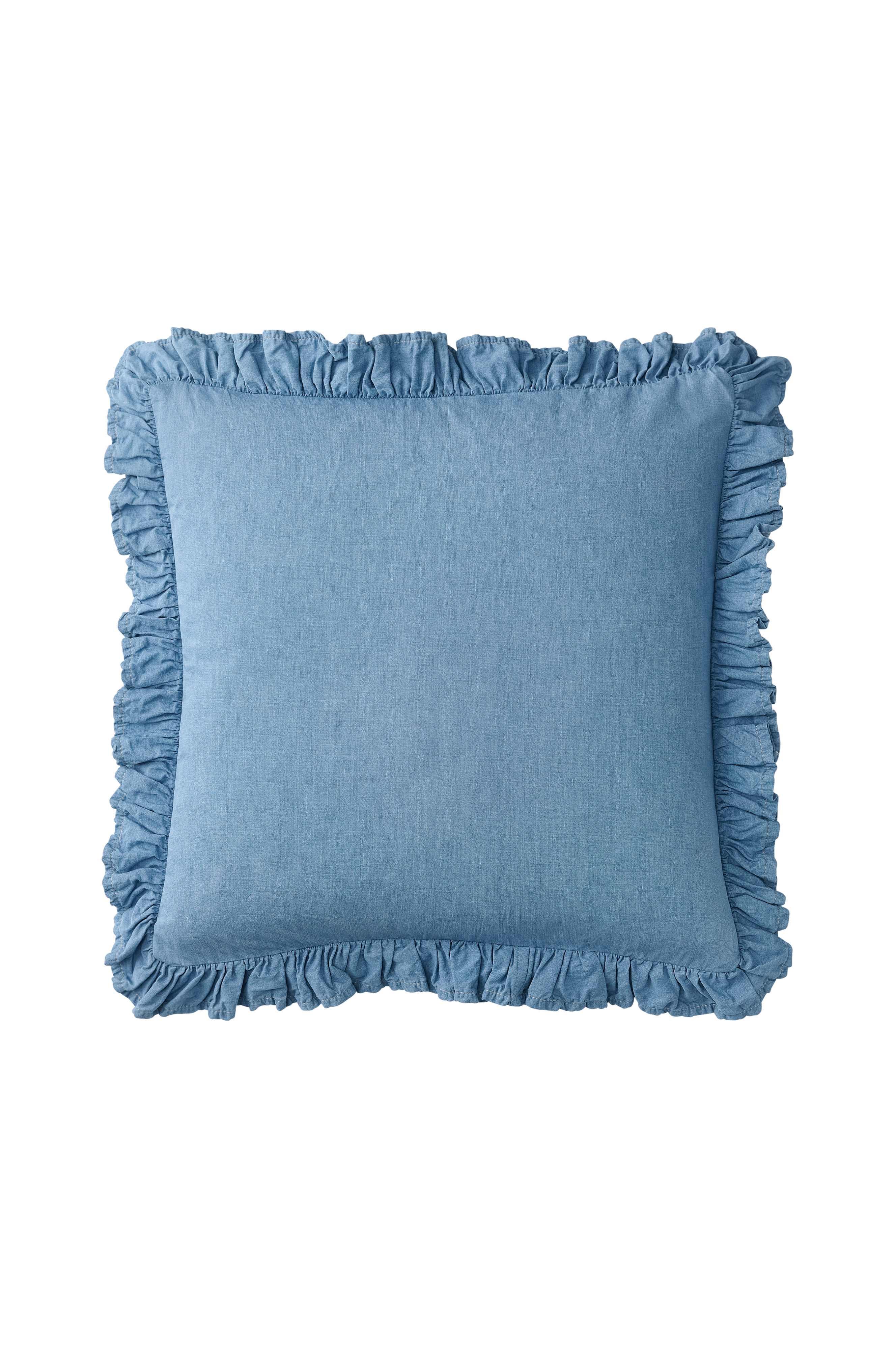 Putetrekk Denim Frill