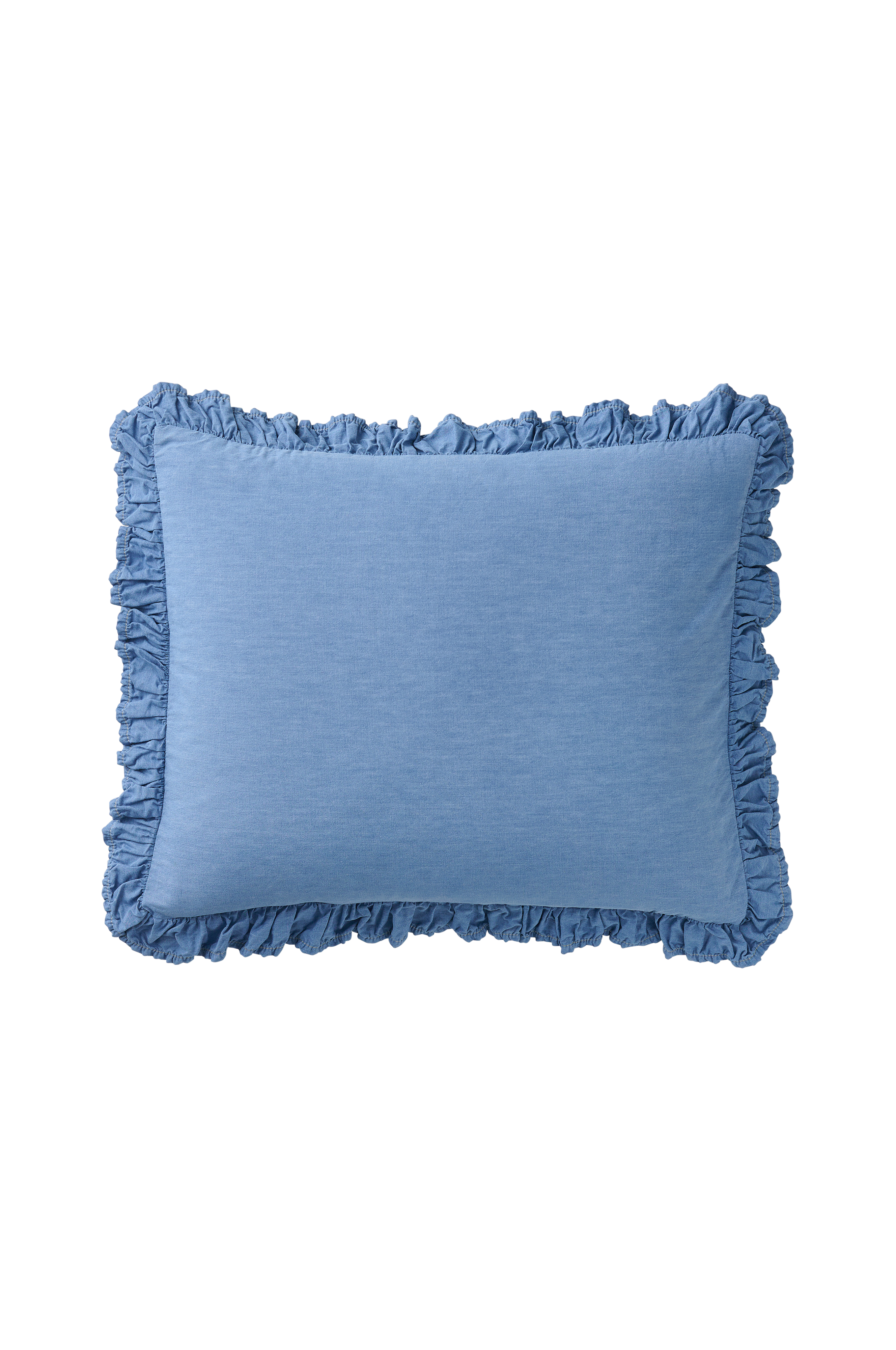 Putetrekk Denim Frilled