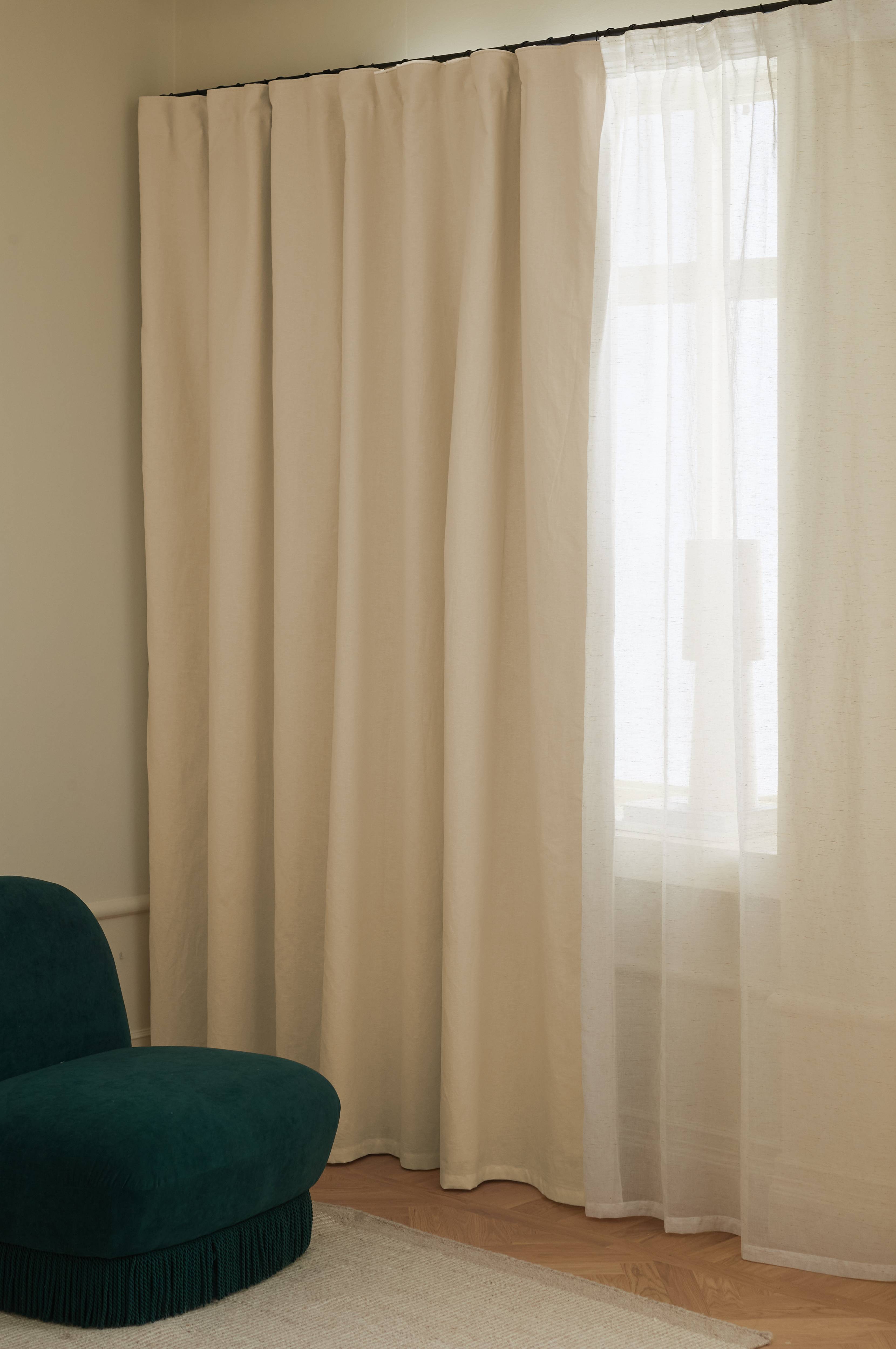 Mørkleggingsgardin Ines Wide ekstra bred 1-pakning