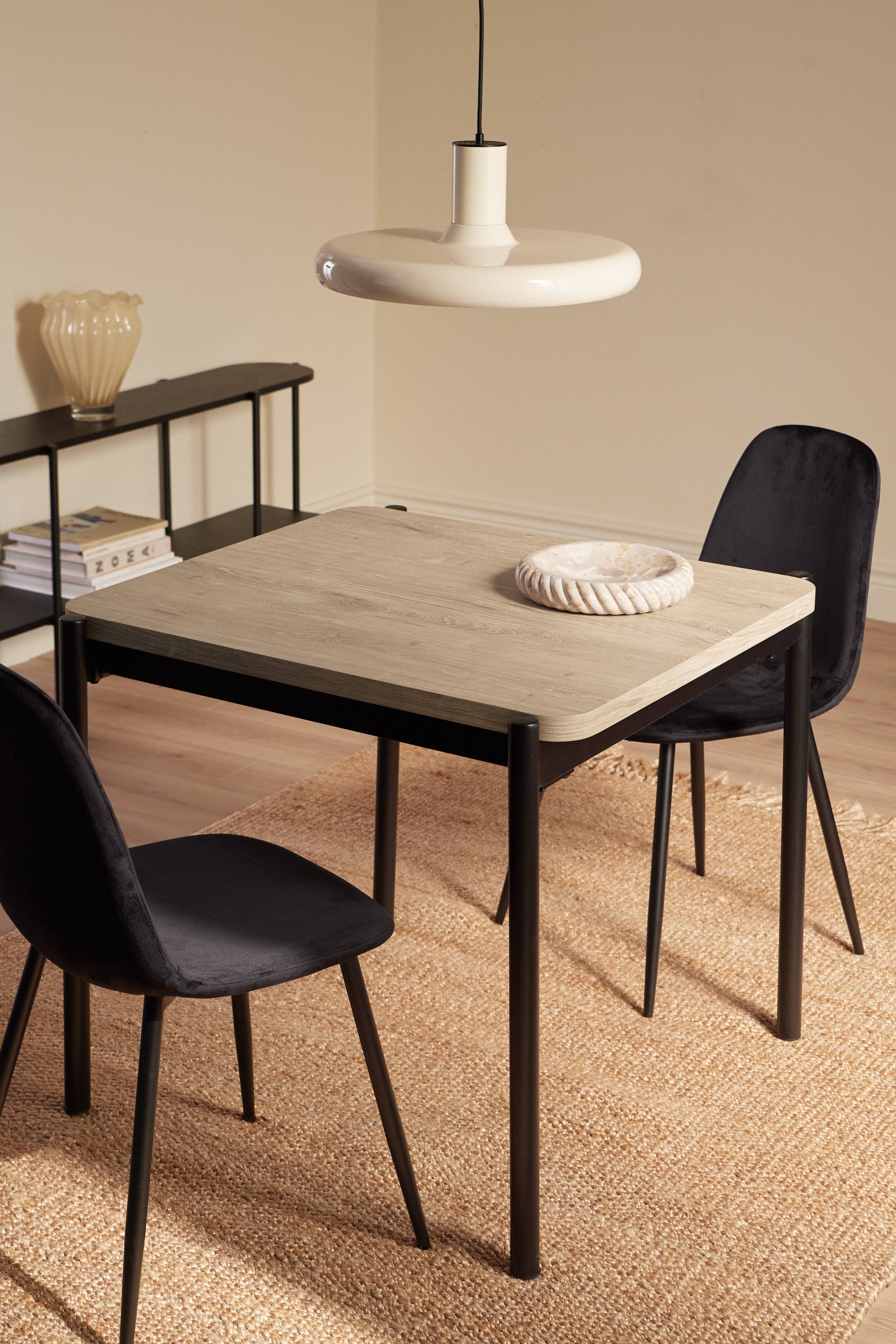 Spisegruppe Gilda 2 Stolar, 75x85  cm
