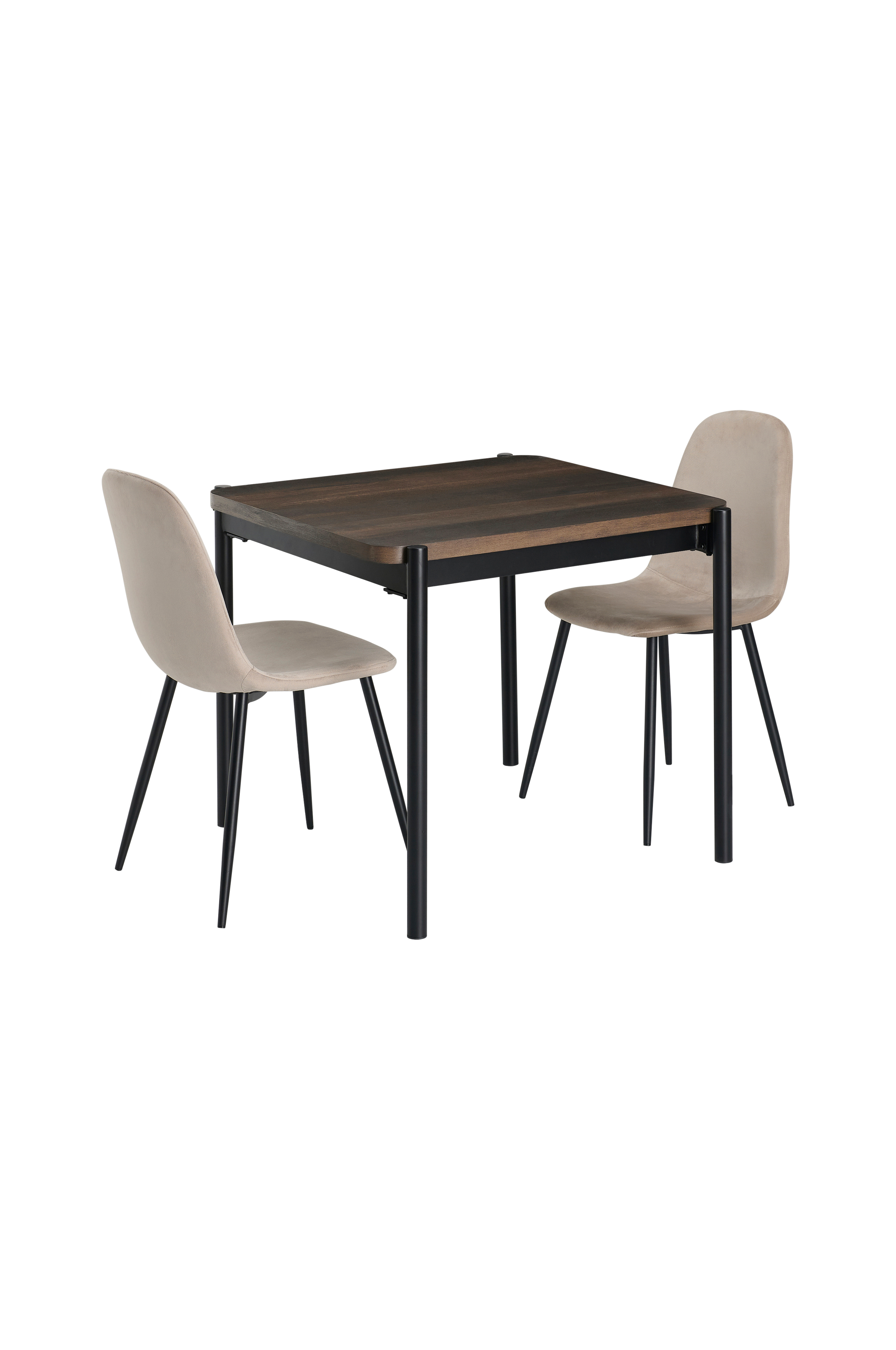 Spisegruppe Gilda 2 Stolar, 75x85  cm