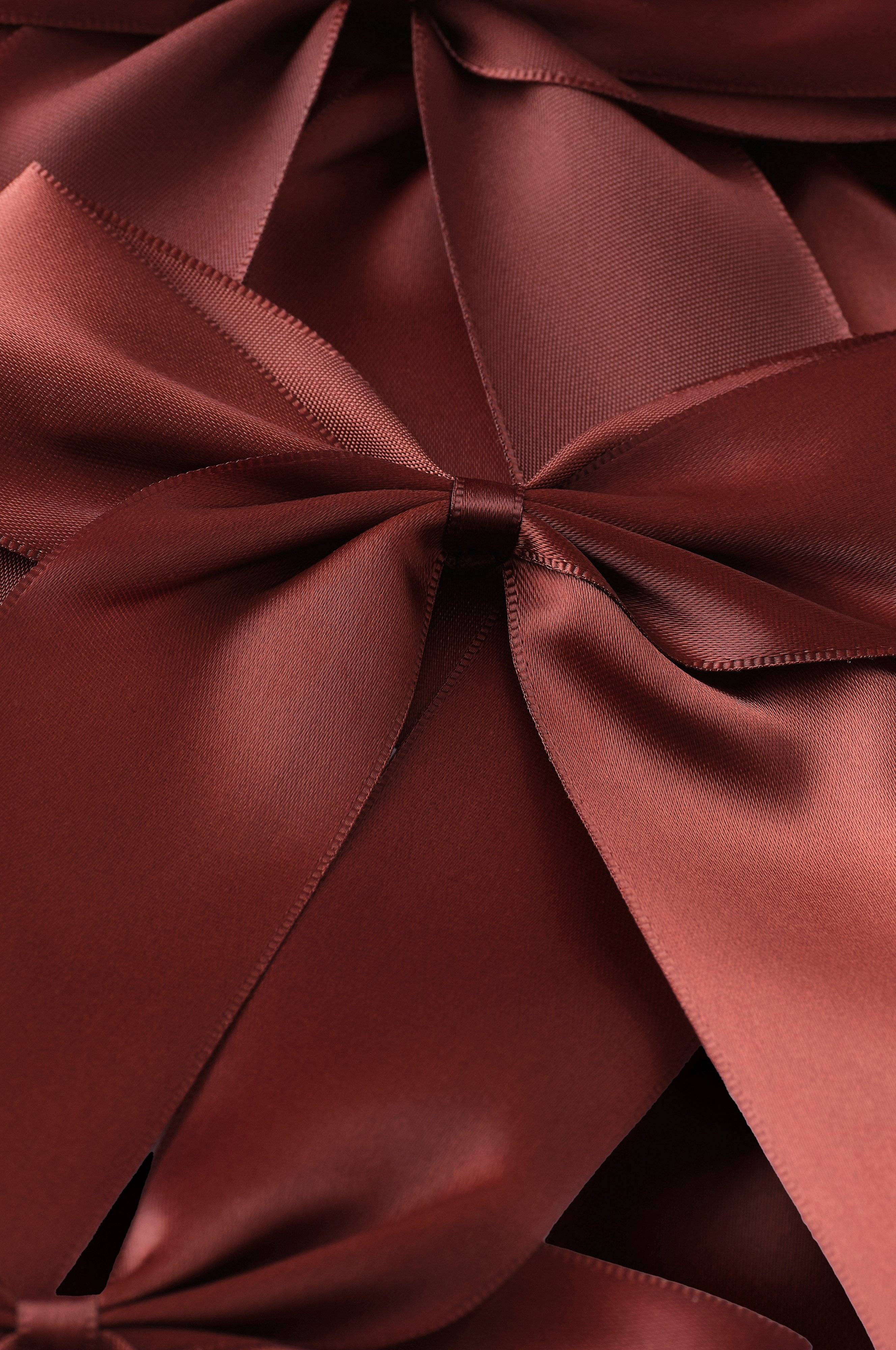 Bånd Satin Bow 4-pakning
