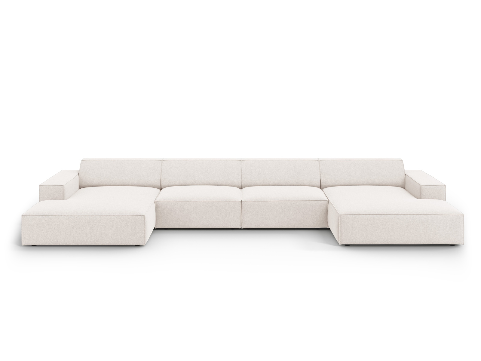 Modular Panoramic Sofa, "Jodie", 6 Seats, 364x162x77