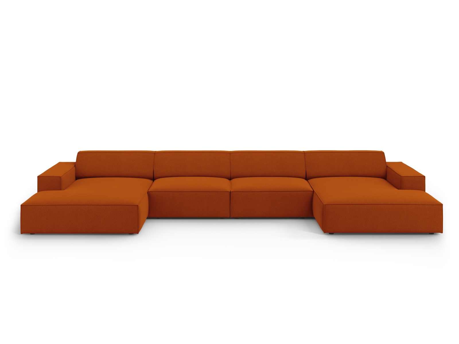 Modular Panoramic Sofa, "Jodie", 6 Seats, 364x162x77
