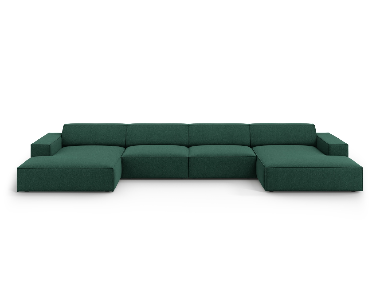 Modular Panoramic Sofa, "Jodie", 6 Seats, 364x162x77