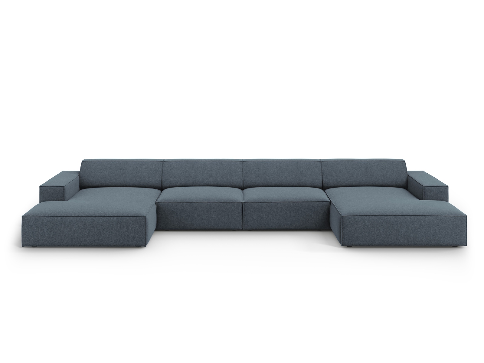 Modular Panoramic Sofa, "Jodie", 6 Seats, 364x162x77