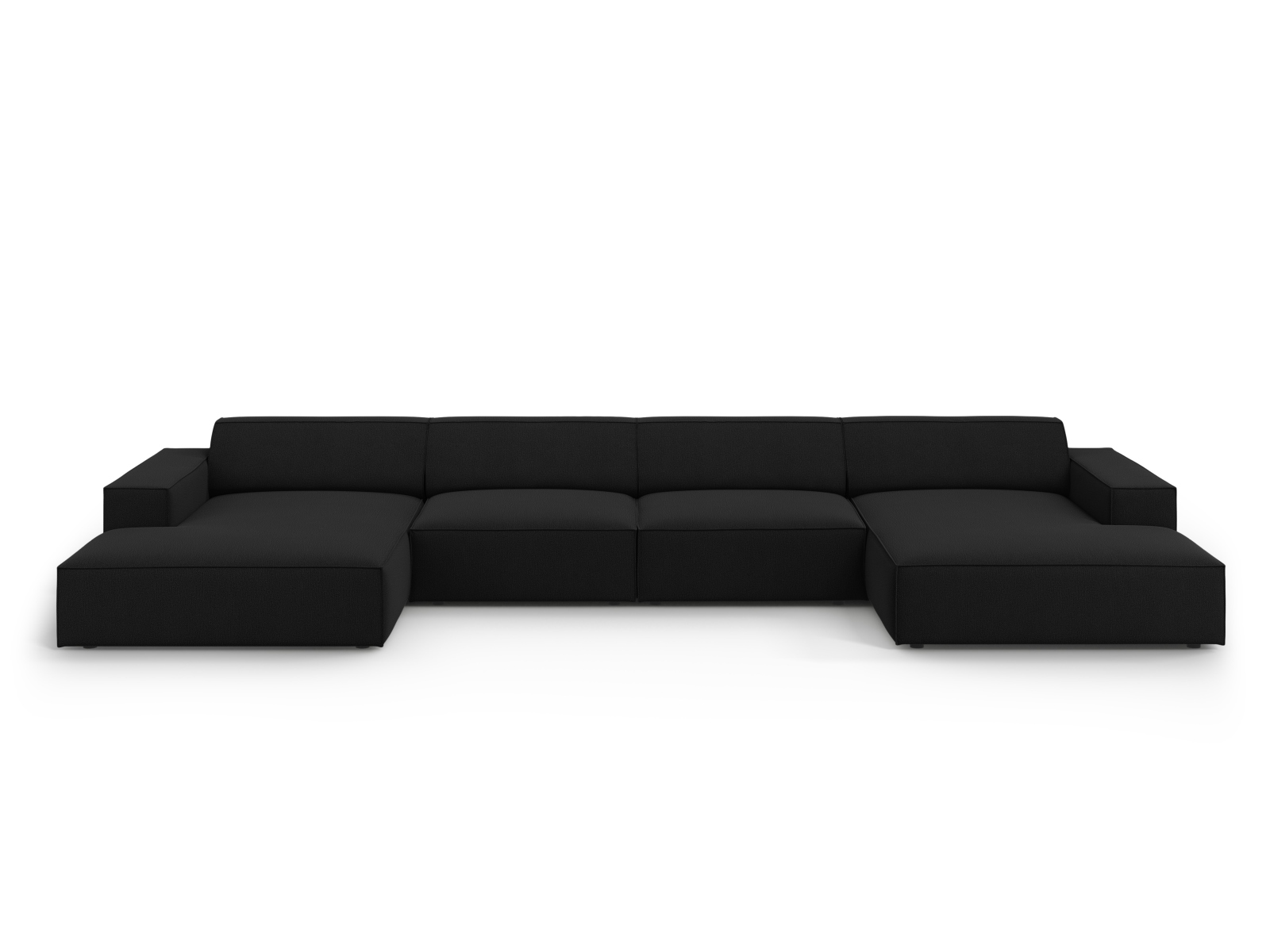 Modular Panoramic Sofa, "Jodie", 6 Seats, 364x162x77
