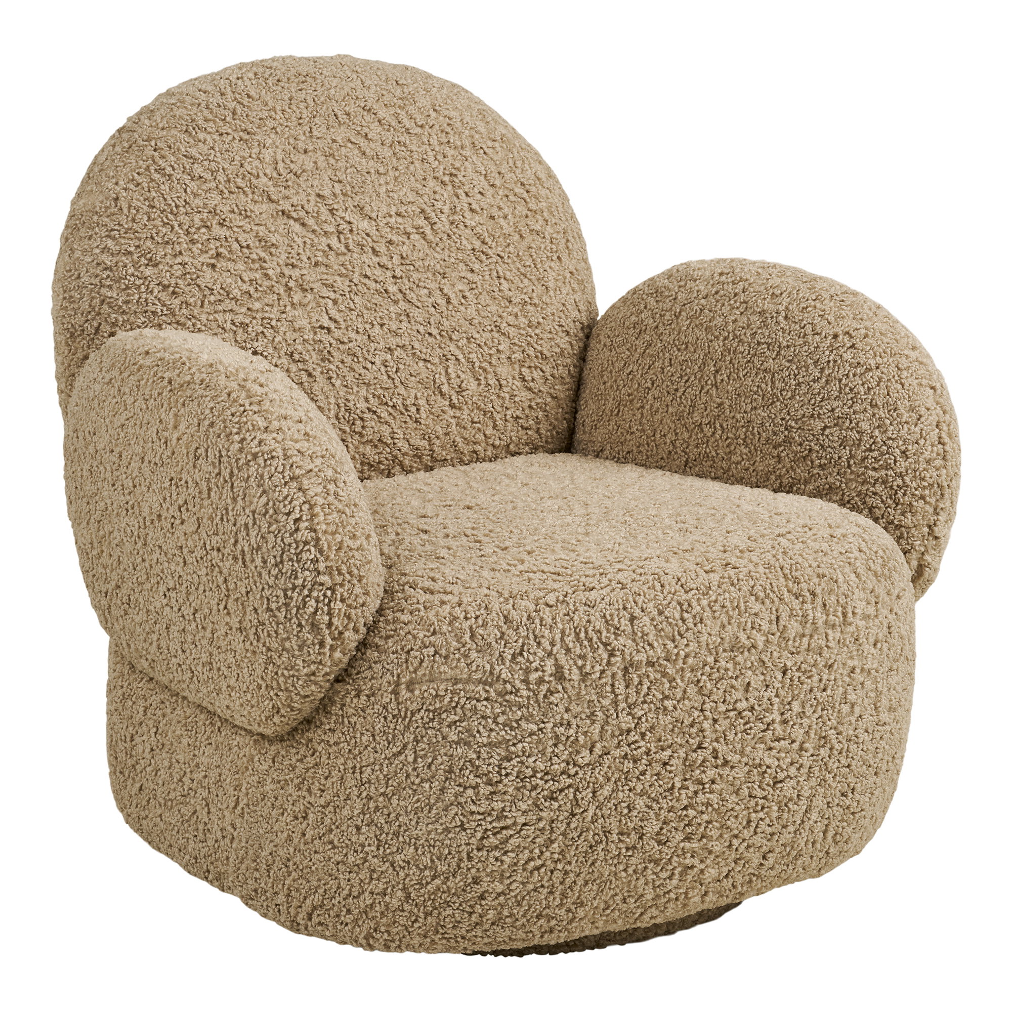 Messina Lounge chair with swivel function