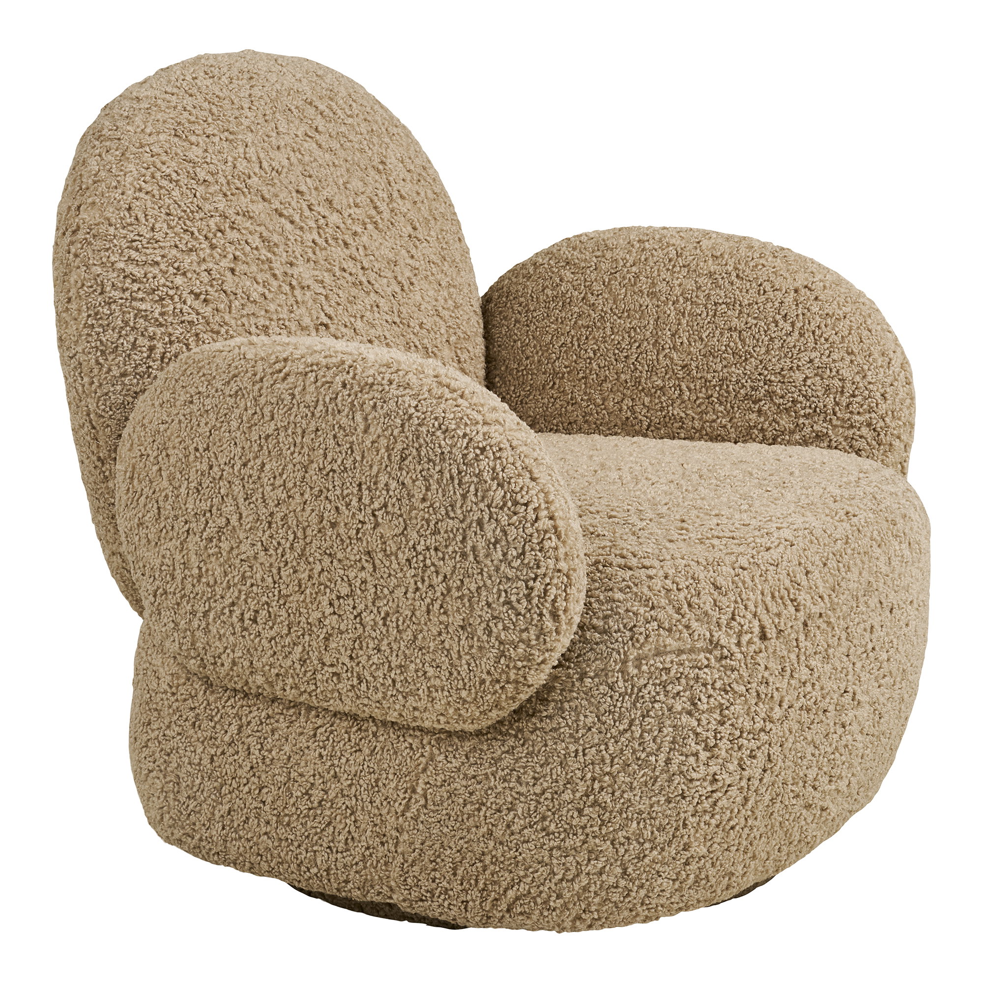 Messina Lounge chair with swivel function