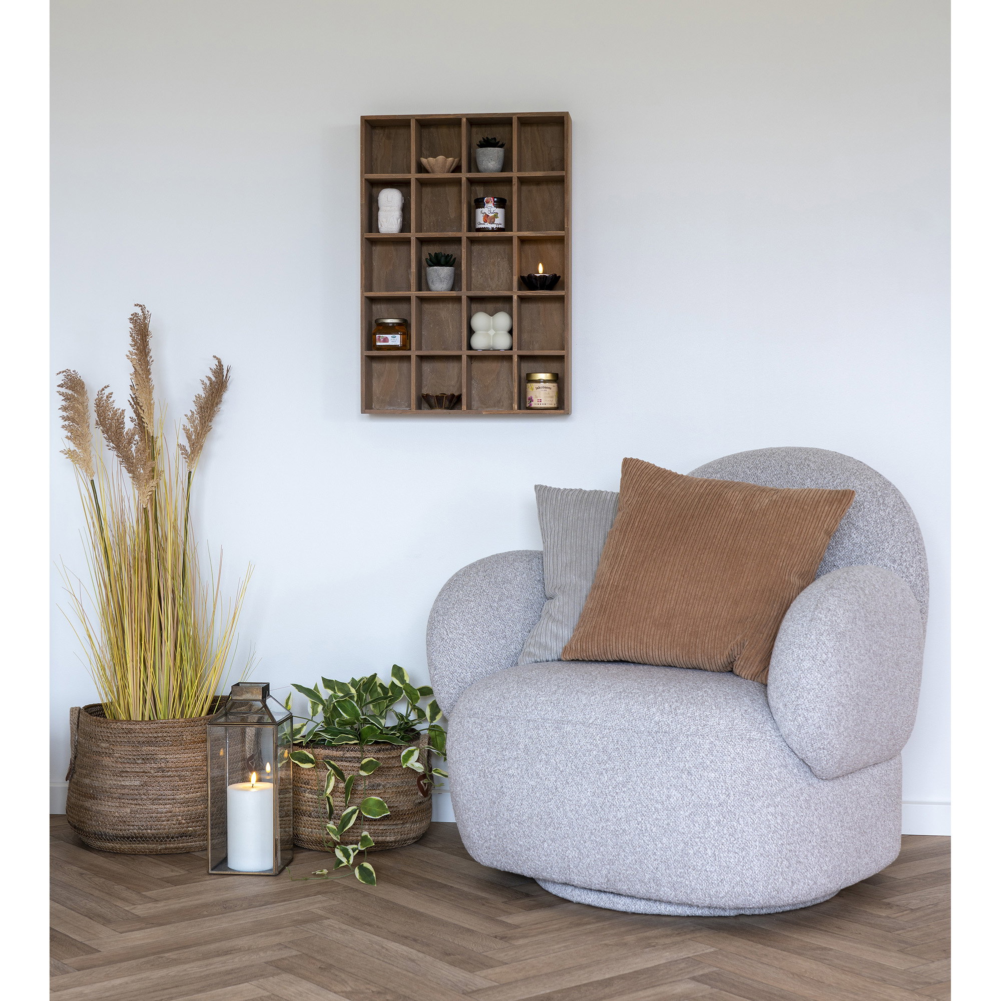 Messina Lounge chair with swivel function