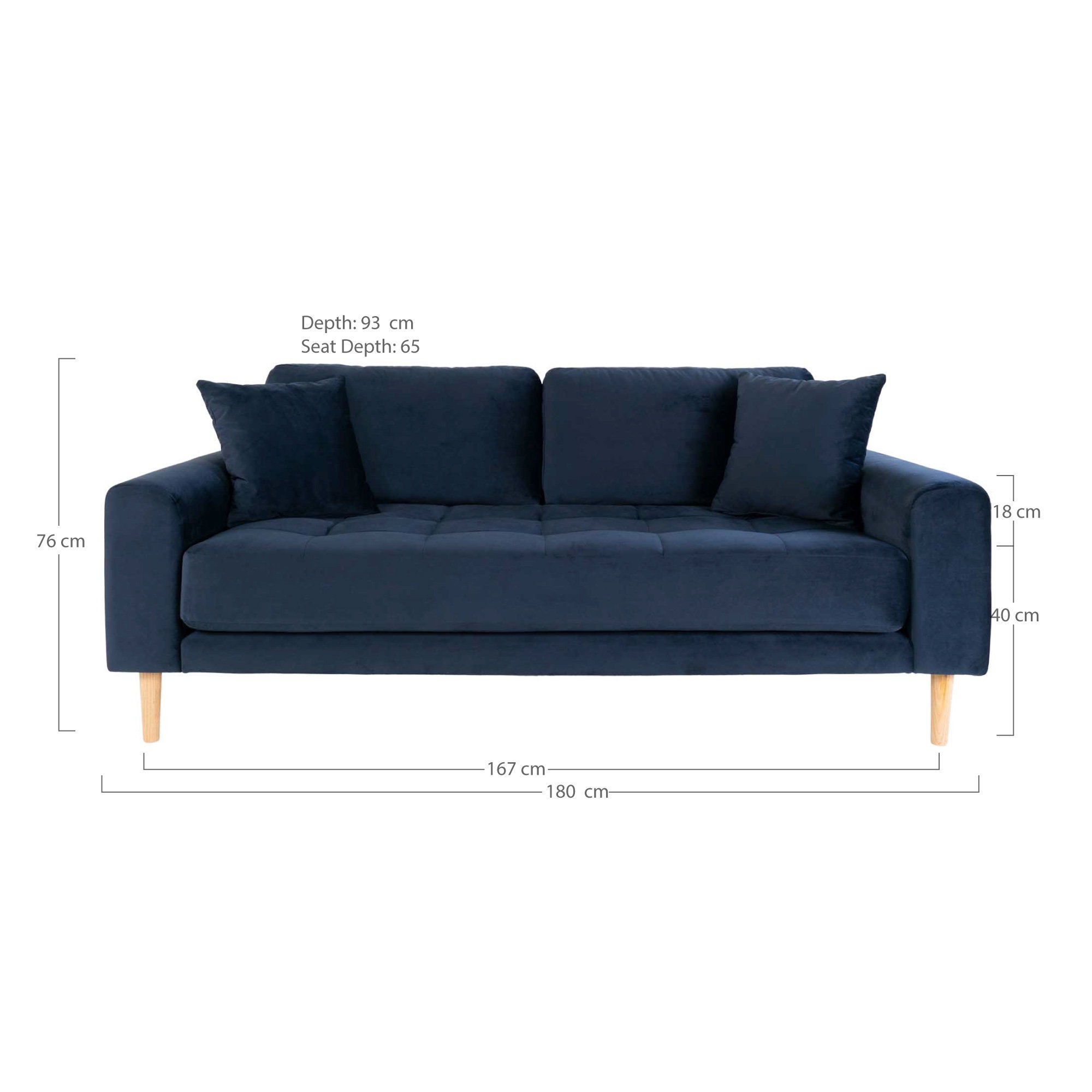 Lido 2,5 Seater Sofa