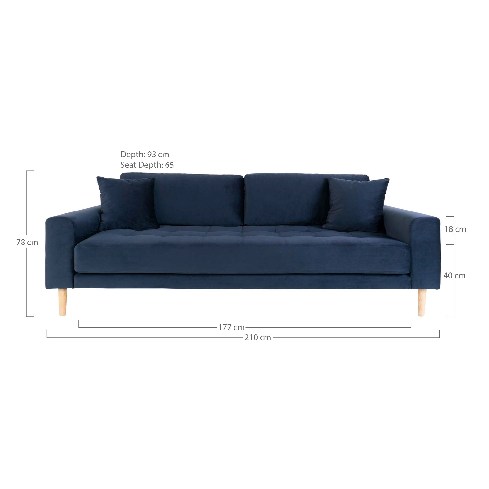 Lido 3 Seaters Sofa