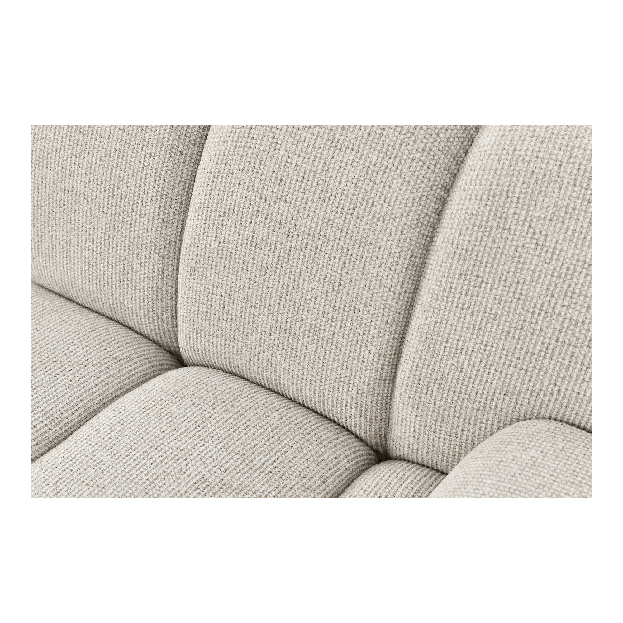 Taza 3.5 seater modular sofa w/pouf