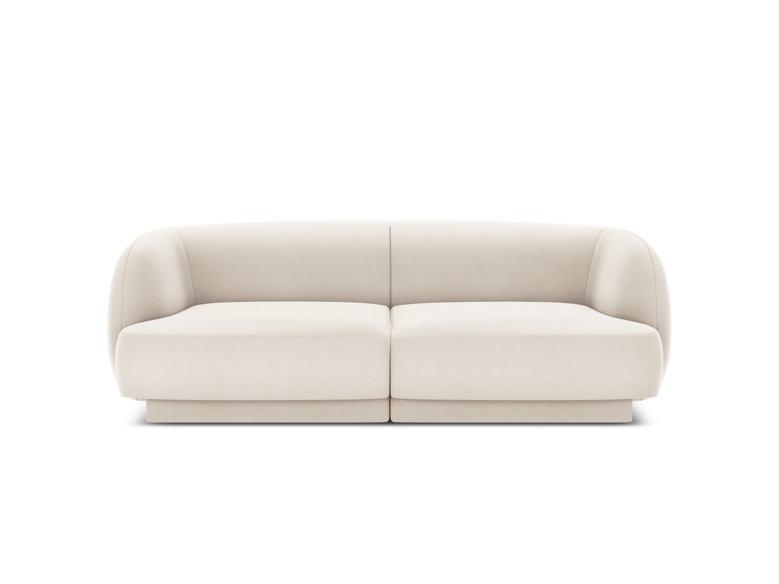 Velvet Sofa, "Miley", 2 Seats, 180x90x70