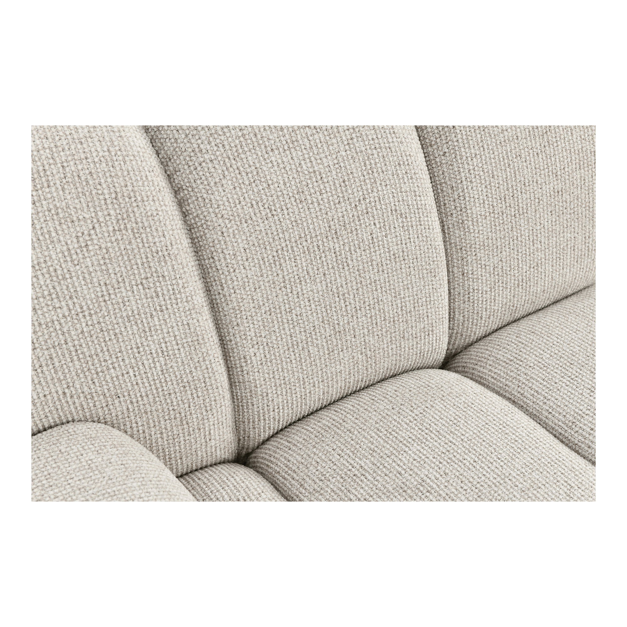 Taza 2.5 seater modular sofa w/pouf