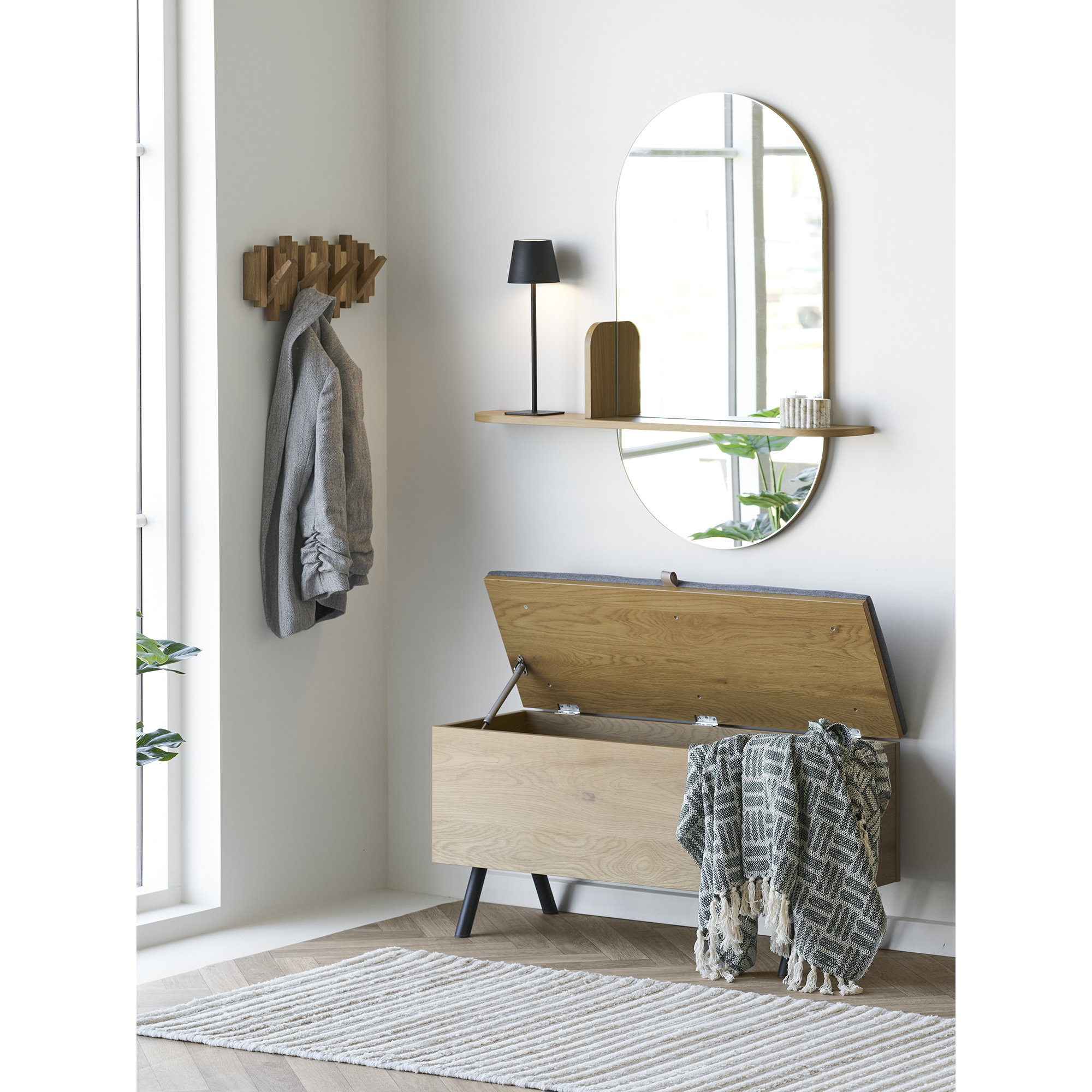 Barco Bench with storage