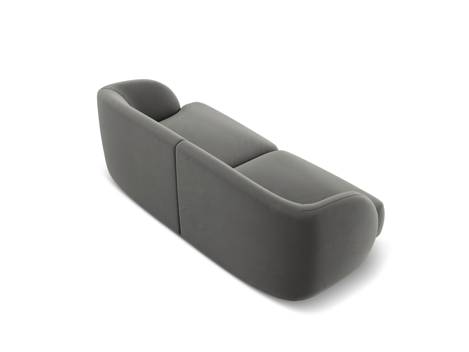 Velvet Sofa, "Miley", 2 Seats, 180x90x70