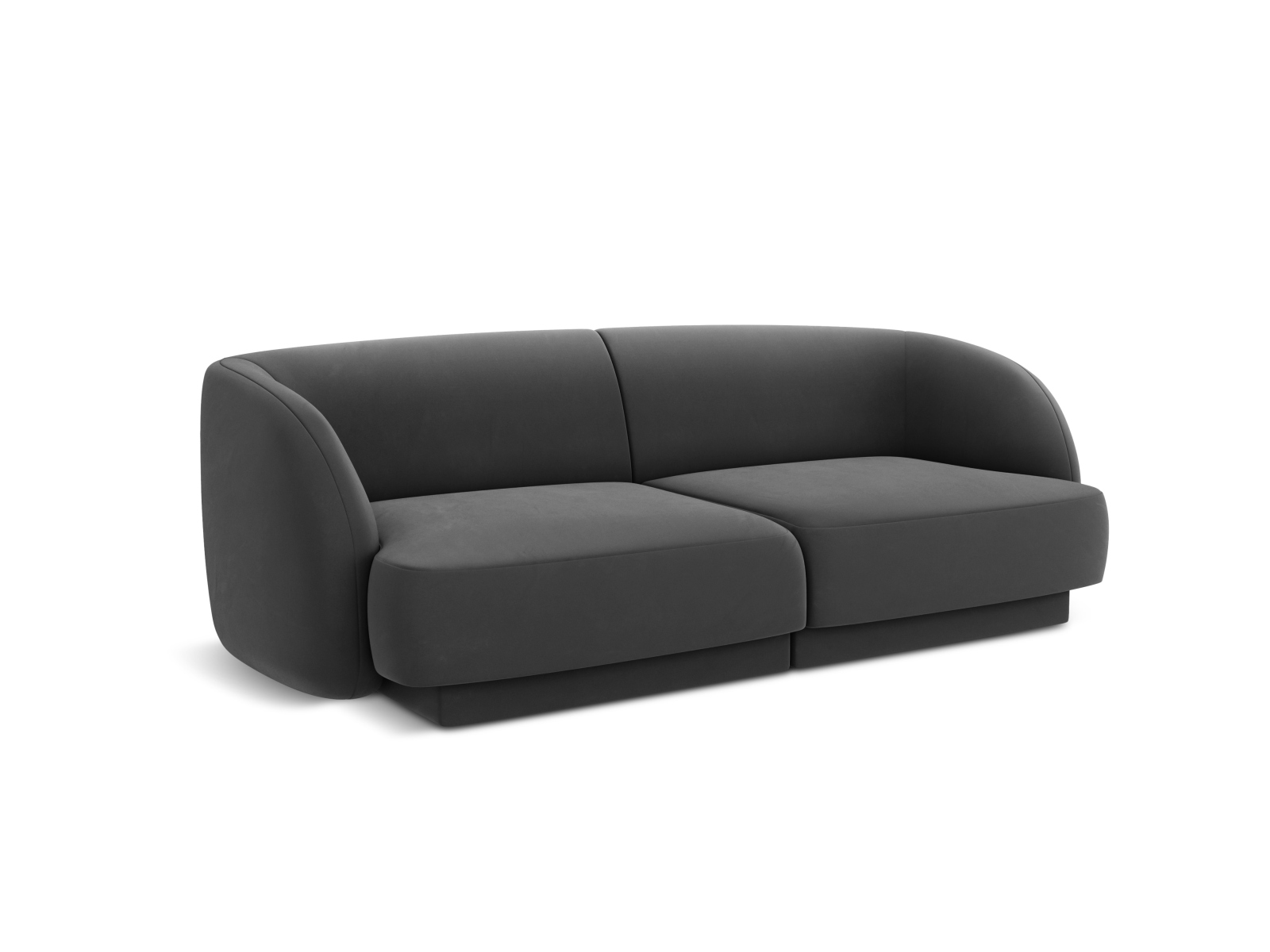 Velvet Sofa, "Miley", 2 Seats, 180x90x70