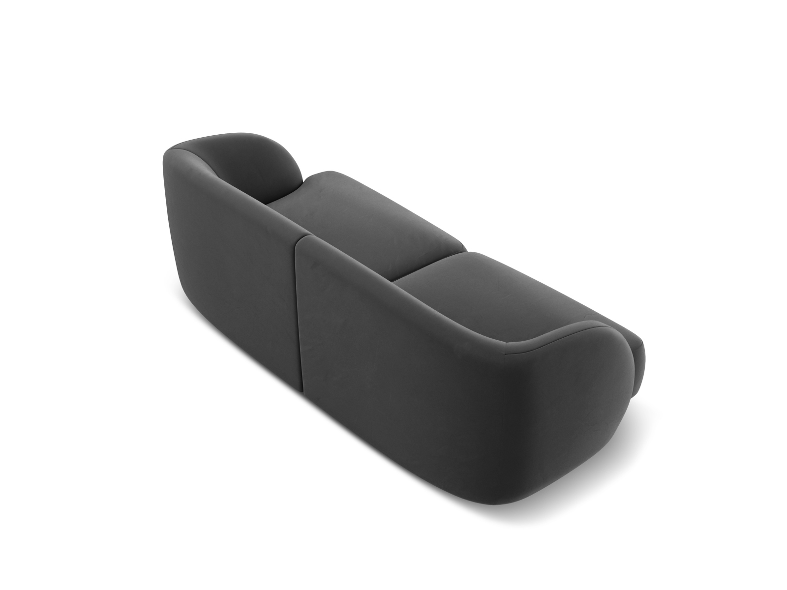 Velvet Sofa, "Miley", 2 Seats, 180x90x70