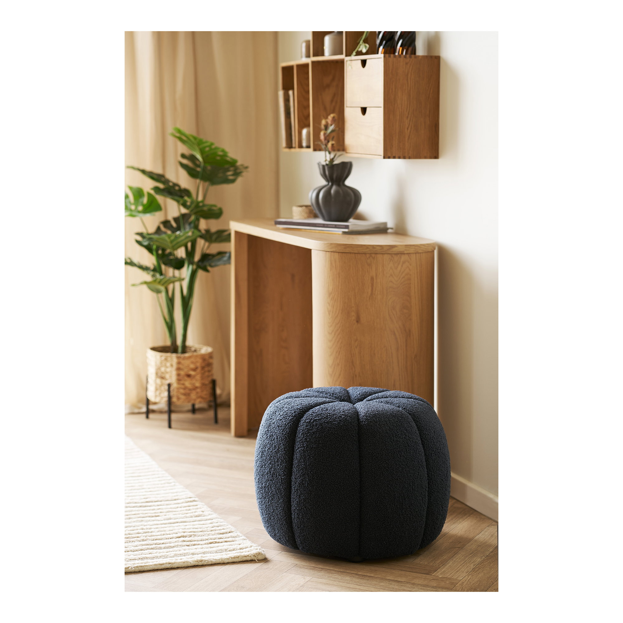 Paisley Pouf