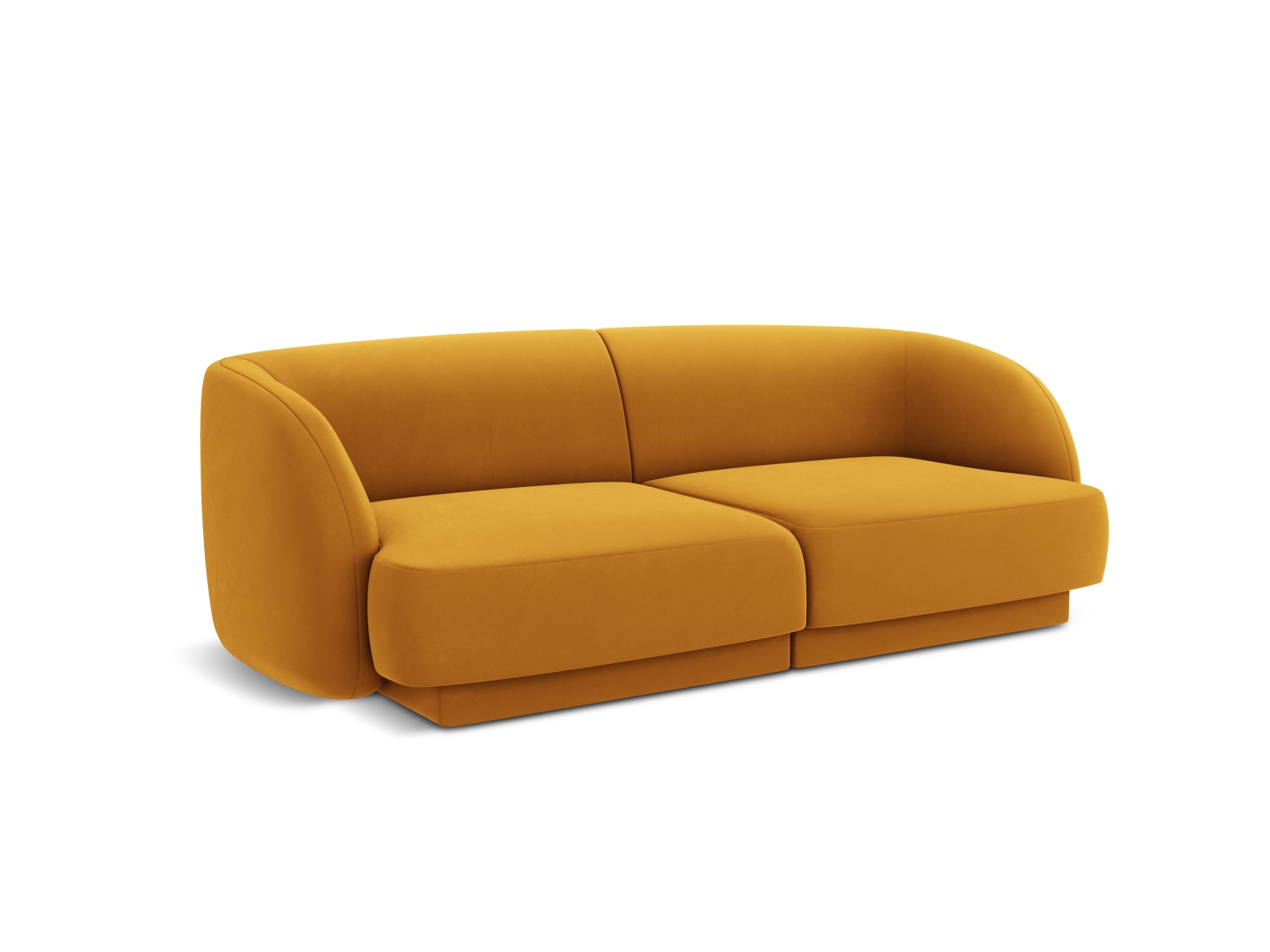 Velvet Sofa, "Miley", 2 Seats, 180x90x70