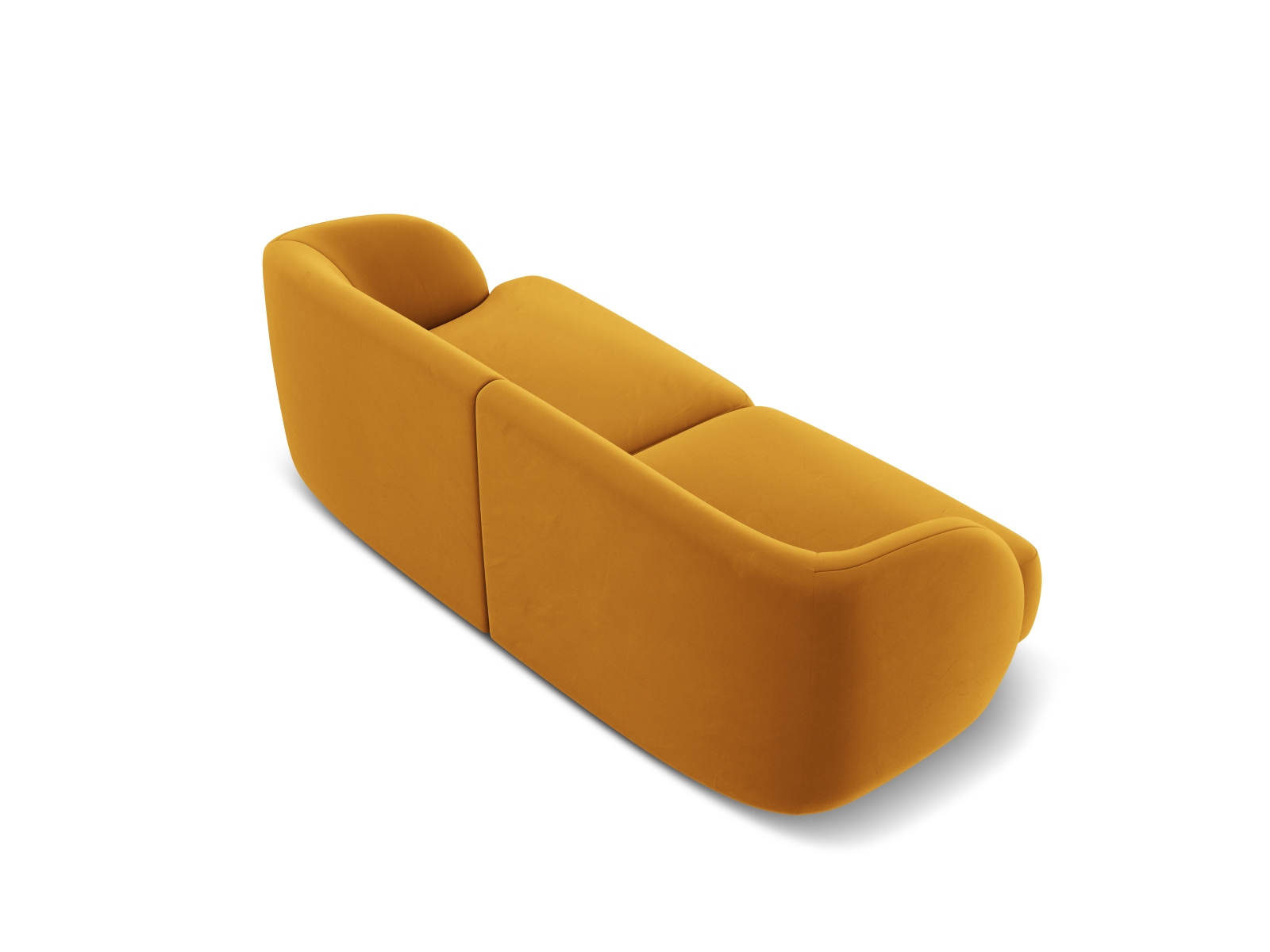 Velvet Sofa, "Miley", 2 Seats, 180x90x70