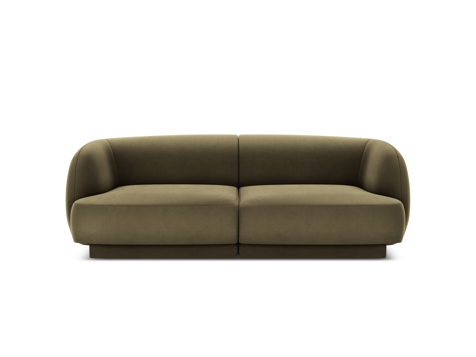 Velvet Sofa, "Miley", 2 Seats, 180x90x70