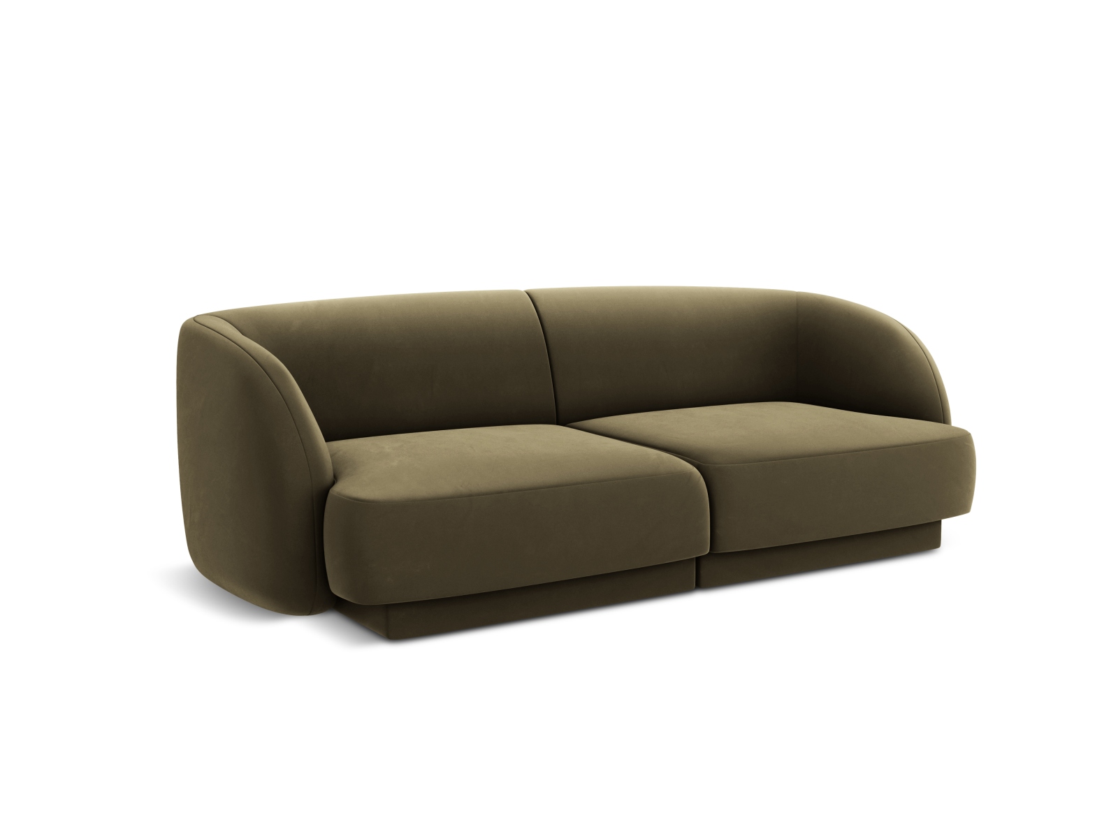 Velvet Sofa, "Miley", 2 Seats, 180x90x70