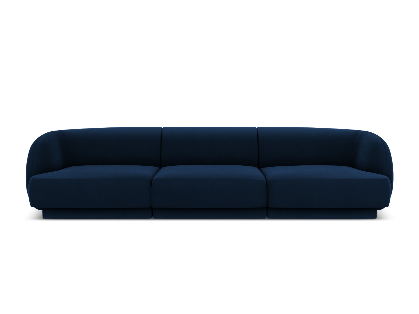 Velvet Sofa, "Miley", 3 Seats, 255x90x70