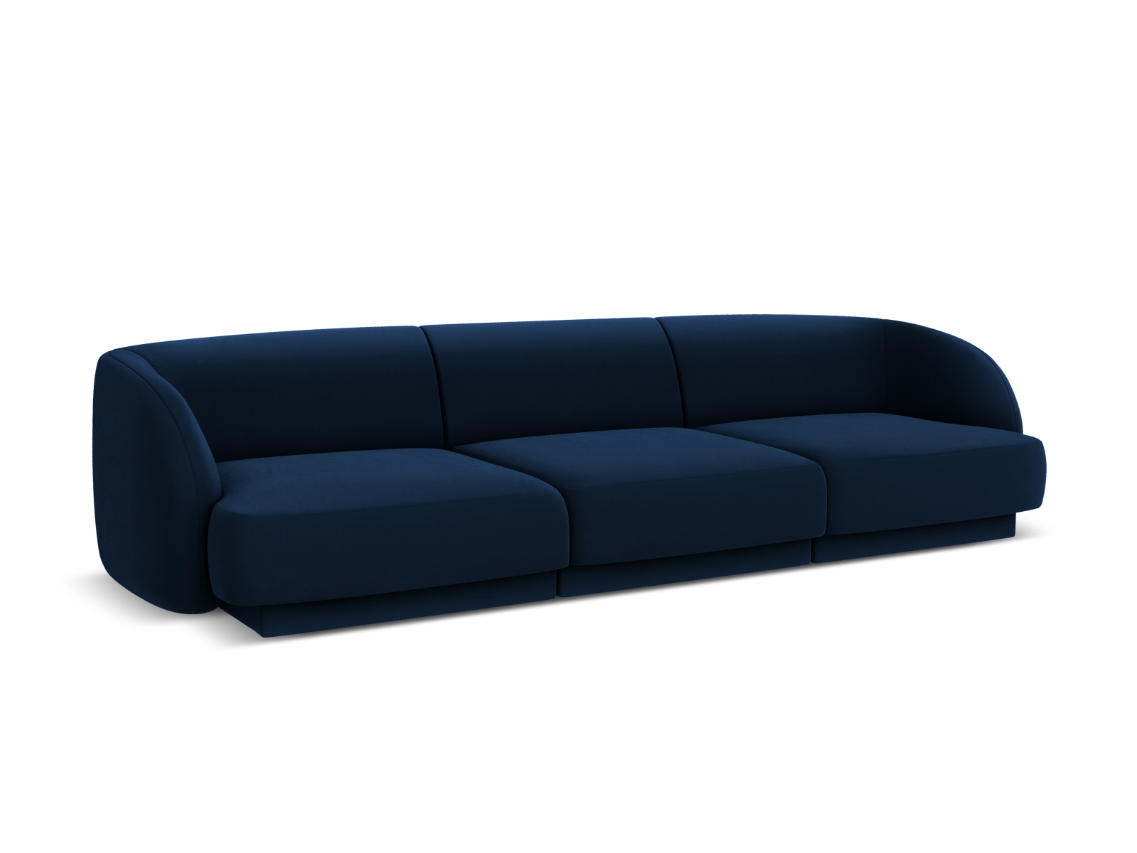 Velvet Sofa, "Miley", 3 Seats, 255x90x70