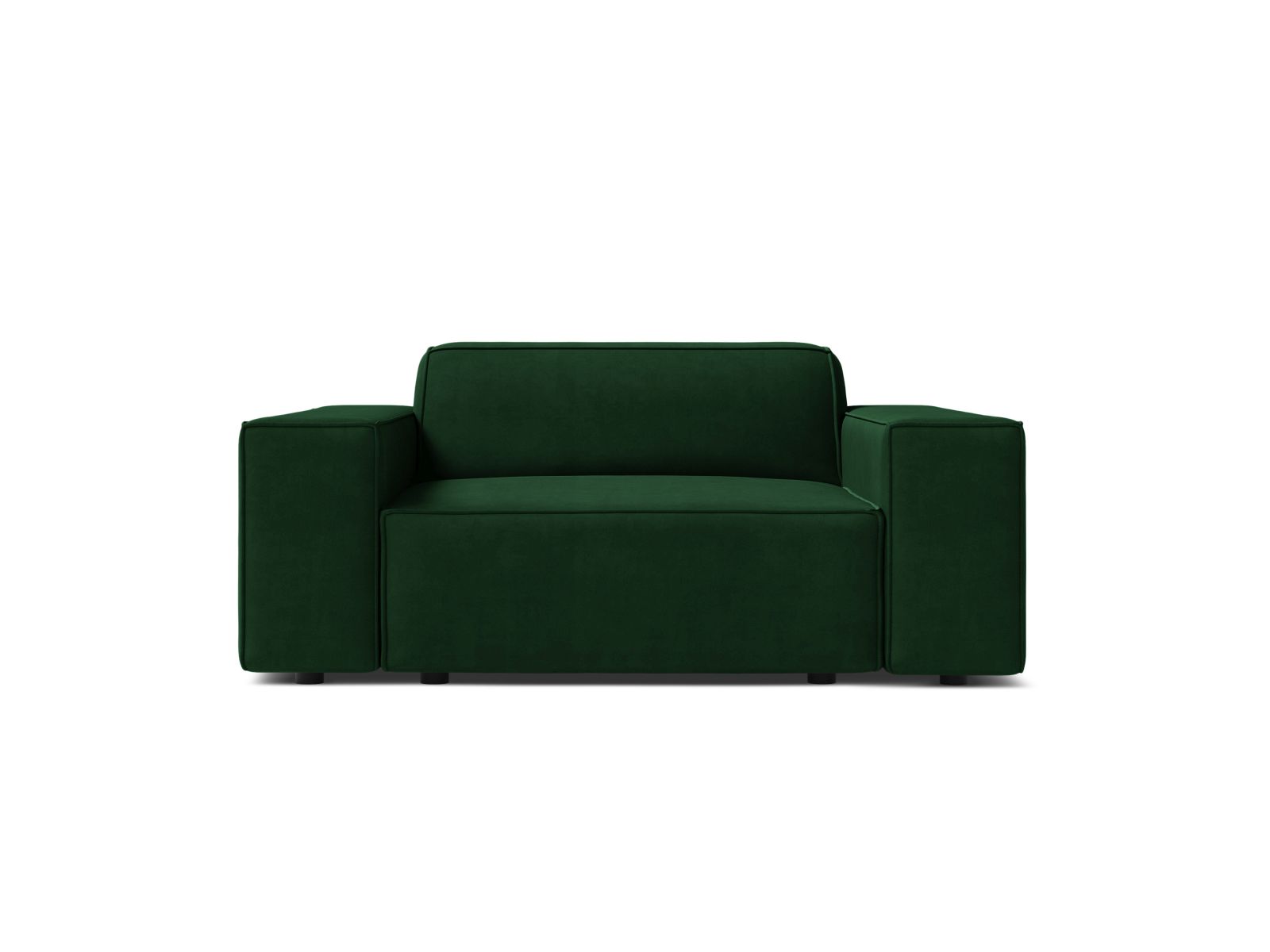 Velvet Armchair, "Jodie", 1 Seat, 124x99x77