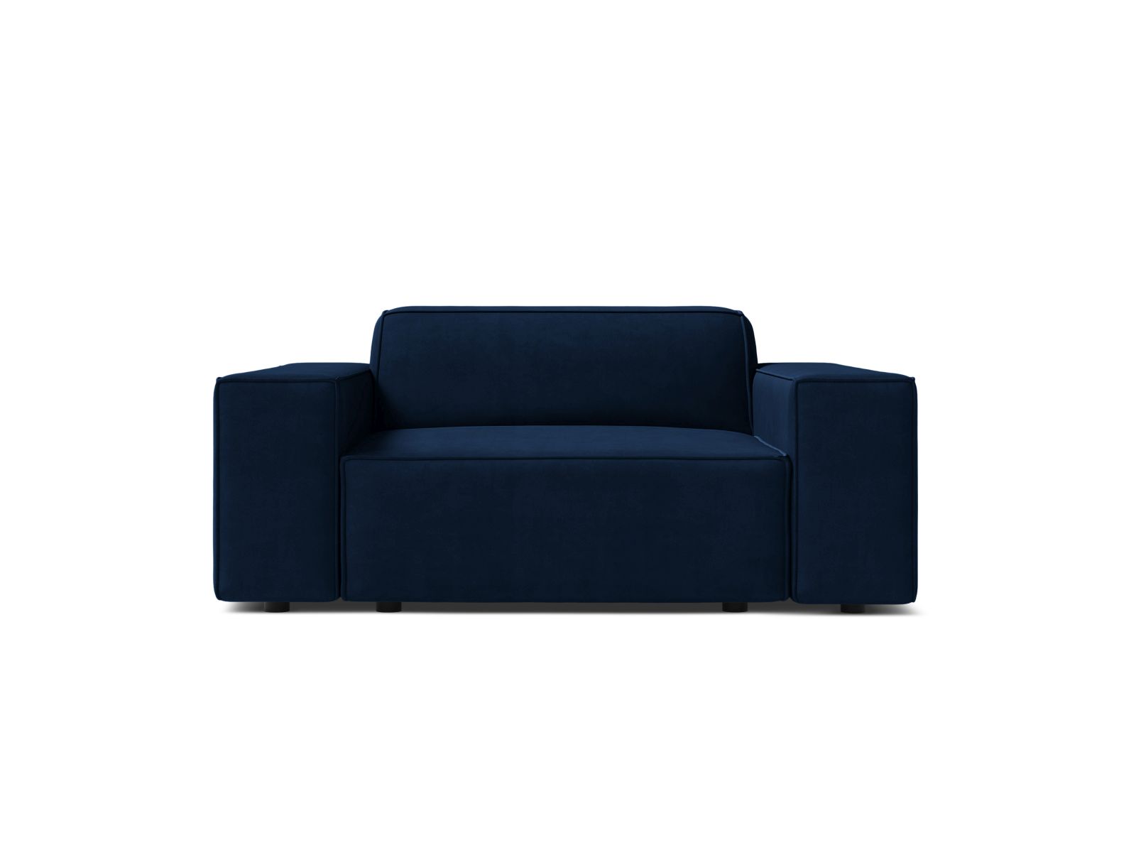 Velvet Armchair, "Jodie", 1 Seat, 124x99x77