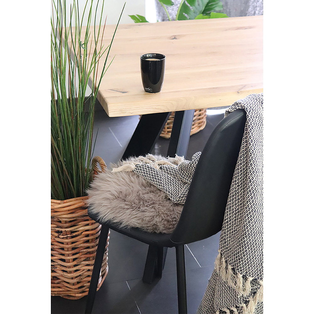 Lambskin seat