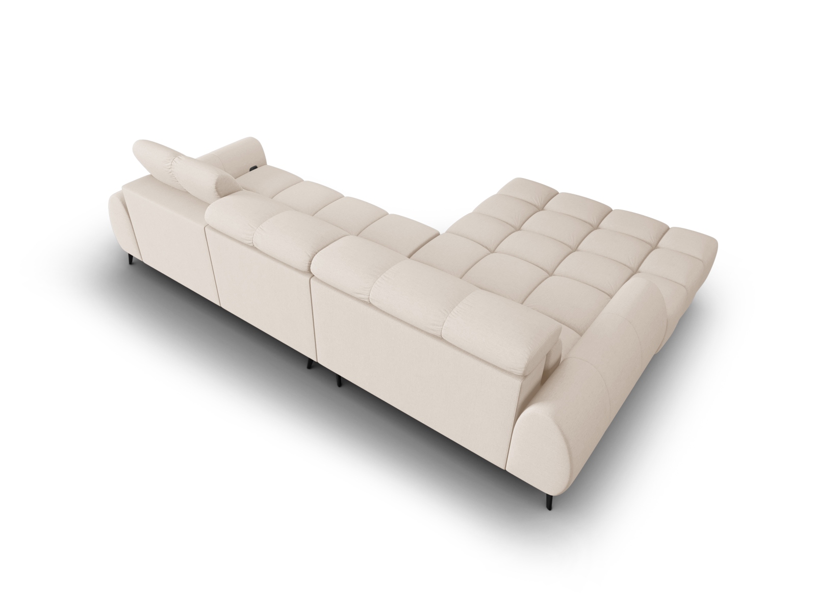 Electric Left Corner Sofa, "Alyse", 5 Seats, 295x188x82
