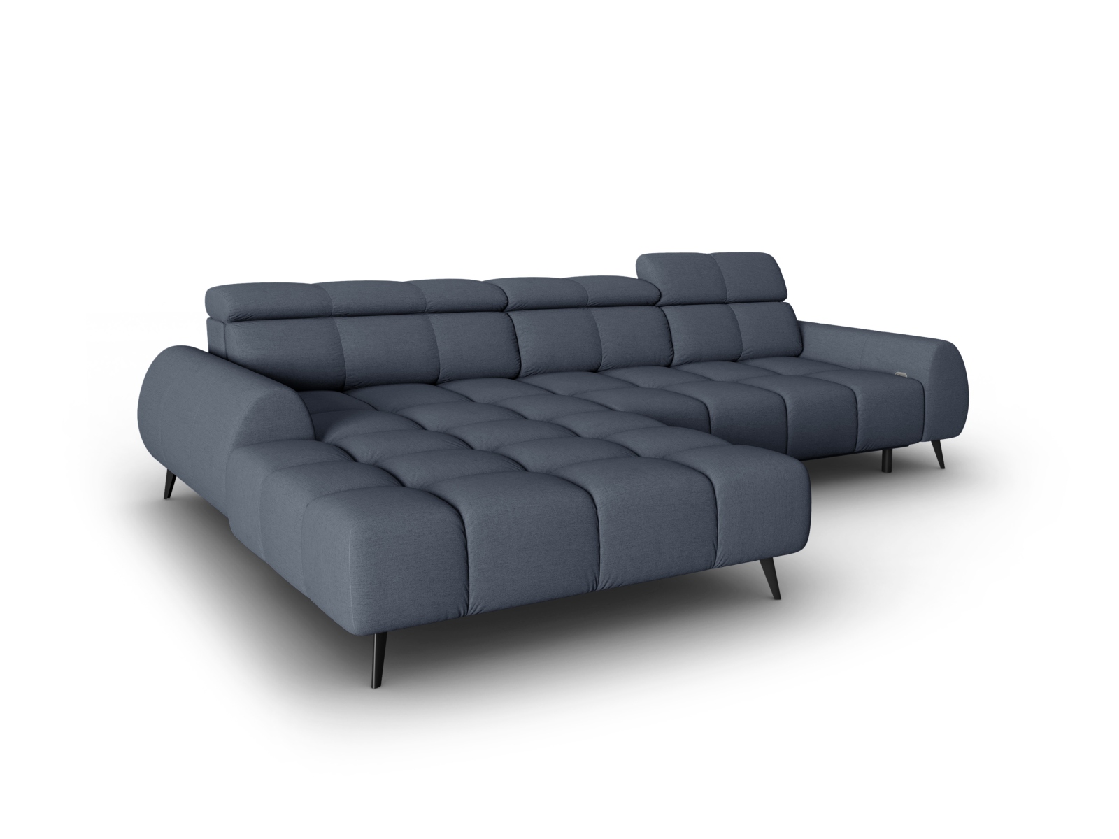 Electric Left Corner Sofa, "Alyse", 5 Seats, 295x188x82