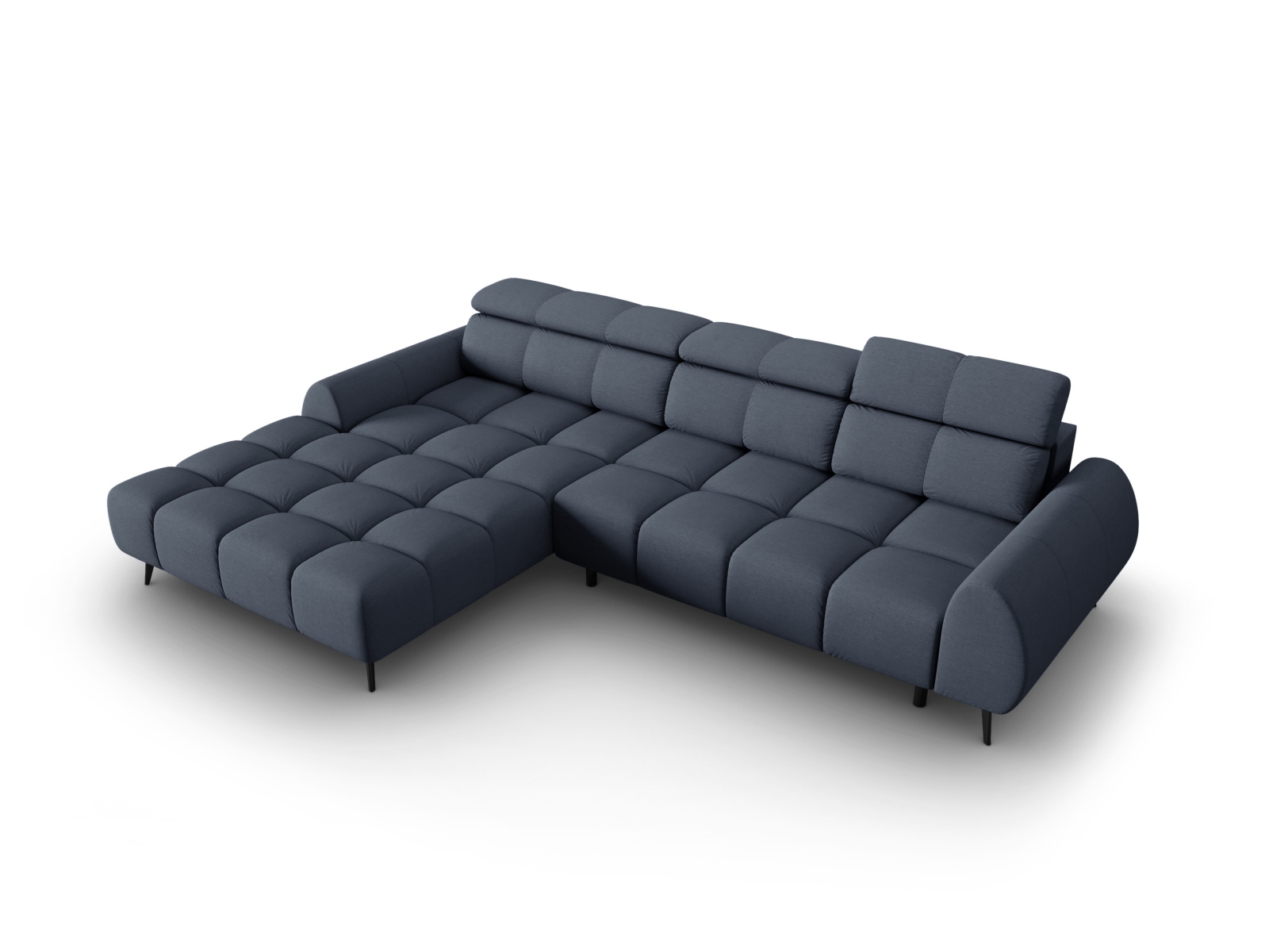 Electric Left Corner Sofa, "Alyse", 5 Seats, 295x188x82
