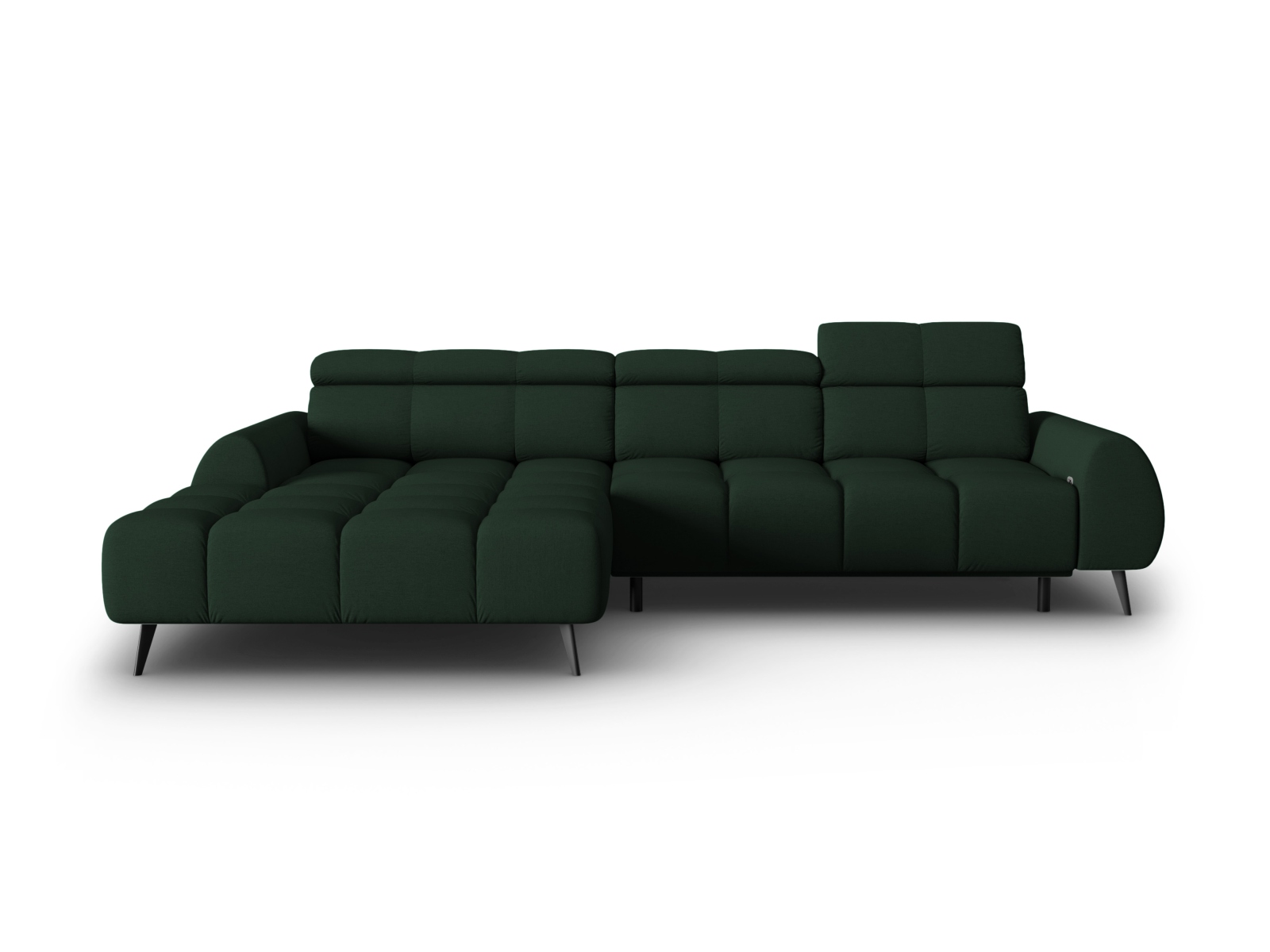Electric Left Corner Sofa, "Alyse", 5 Seats, 295x188x82