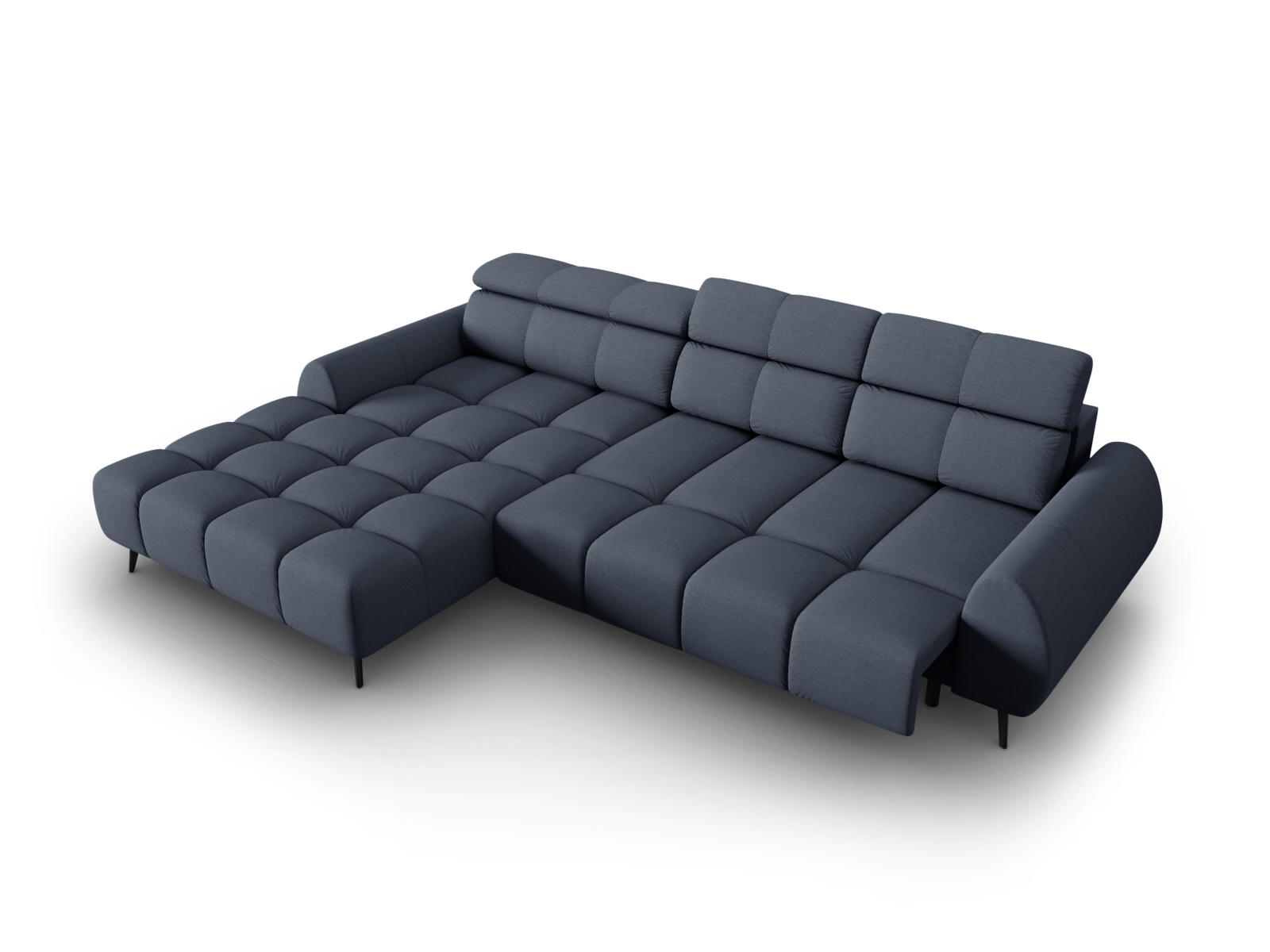 Electric Left Corner Sofa, "Alyse", 5 Seats, 295x188x82