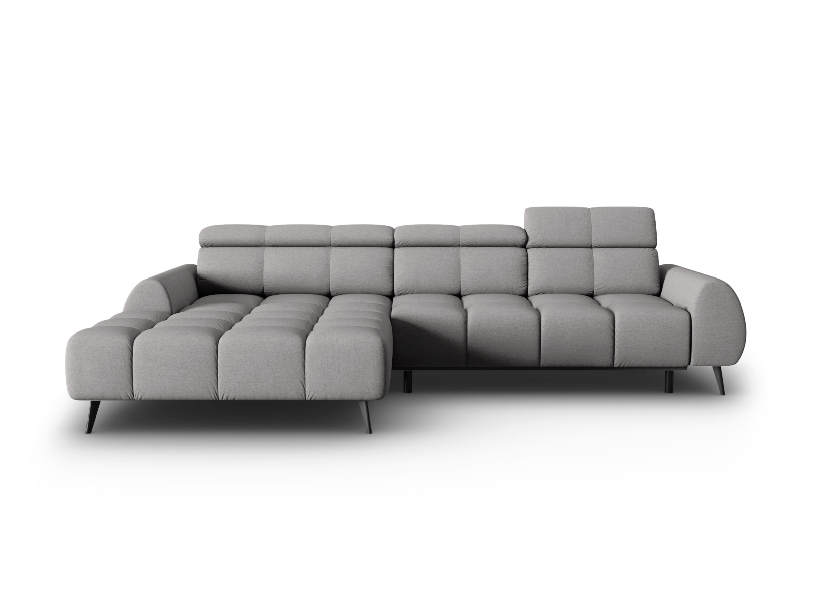 Electric Left Corner Sofa, "Alyse", 5 Seats, 295x188x82