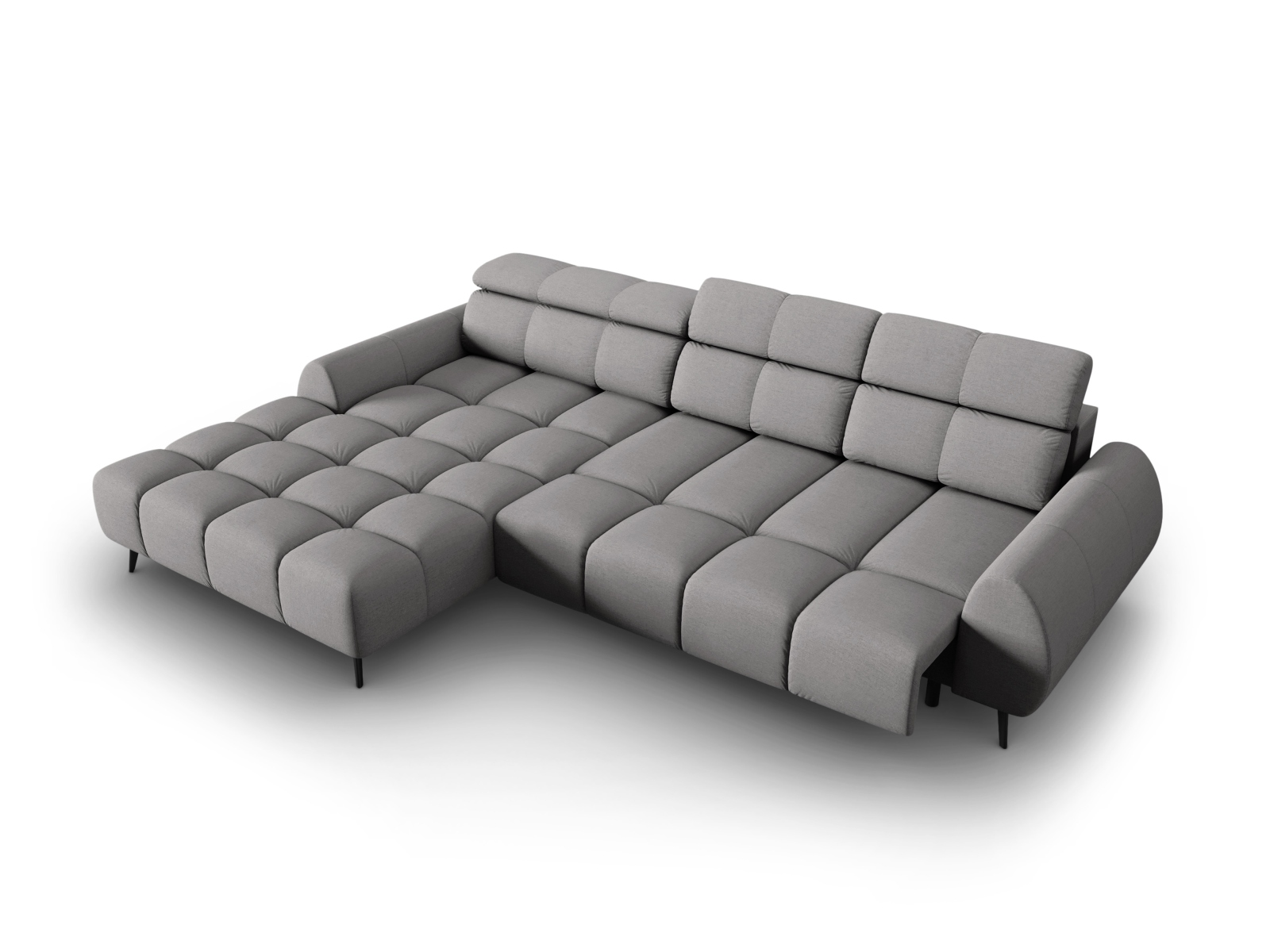 Electric Left Corner Sofa, "Alyse", 5 Seats, 295x188x82