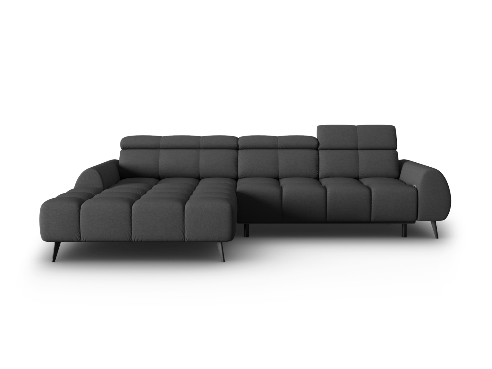 Electric Left Corner Sofa, "Alyse", 5 Seats, 295x188x82
