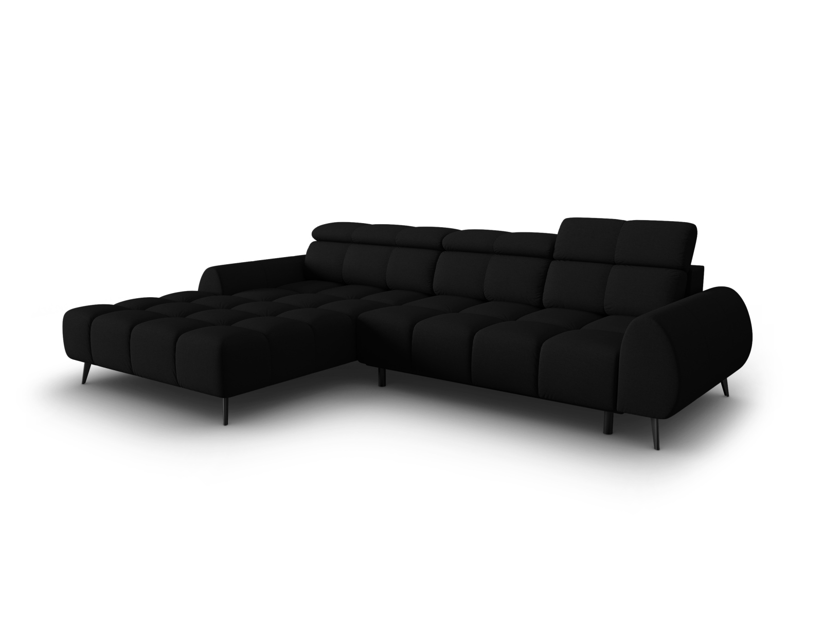Electric Left Corner Sofa, "Alyse", 5 Seats, 295x188x82